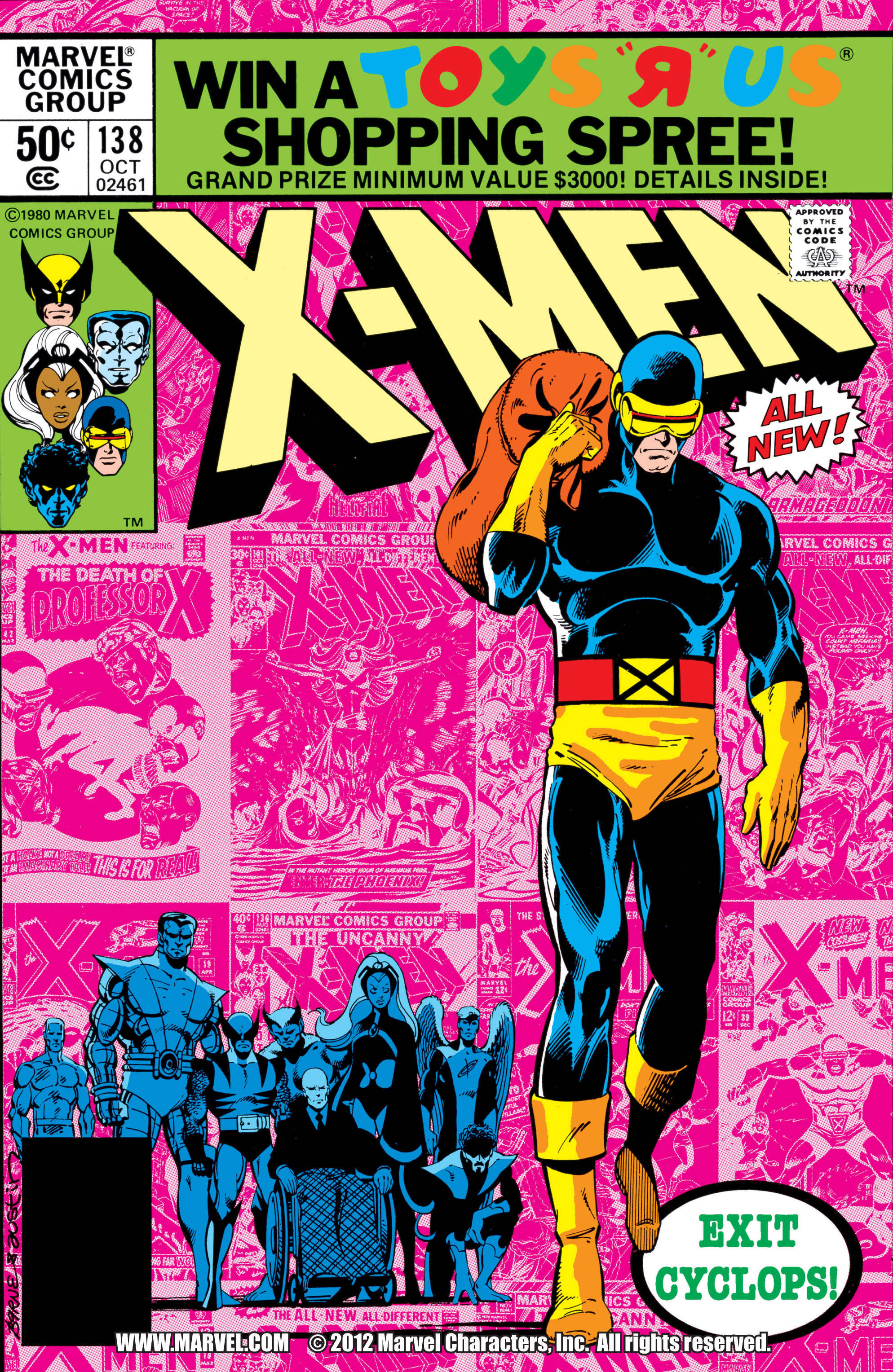 Read online Uncanny X-Men (1963) comic -  Issue #138 - 1