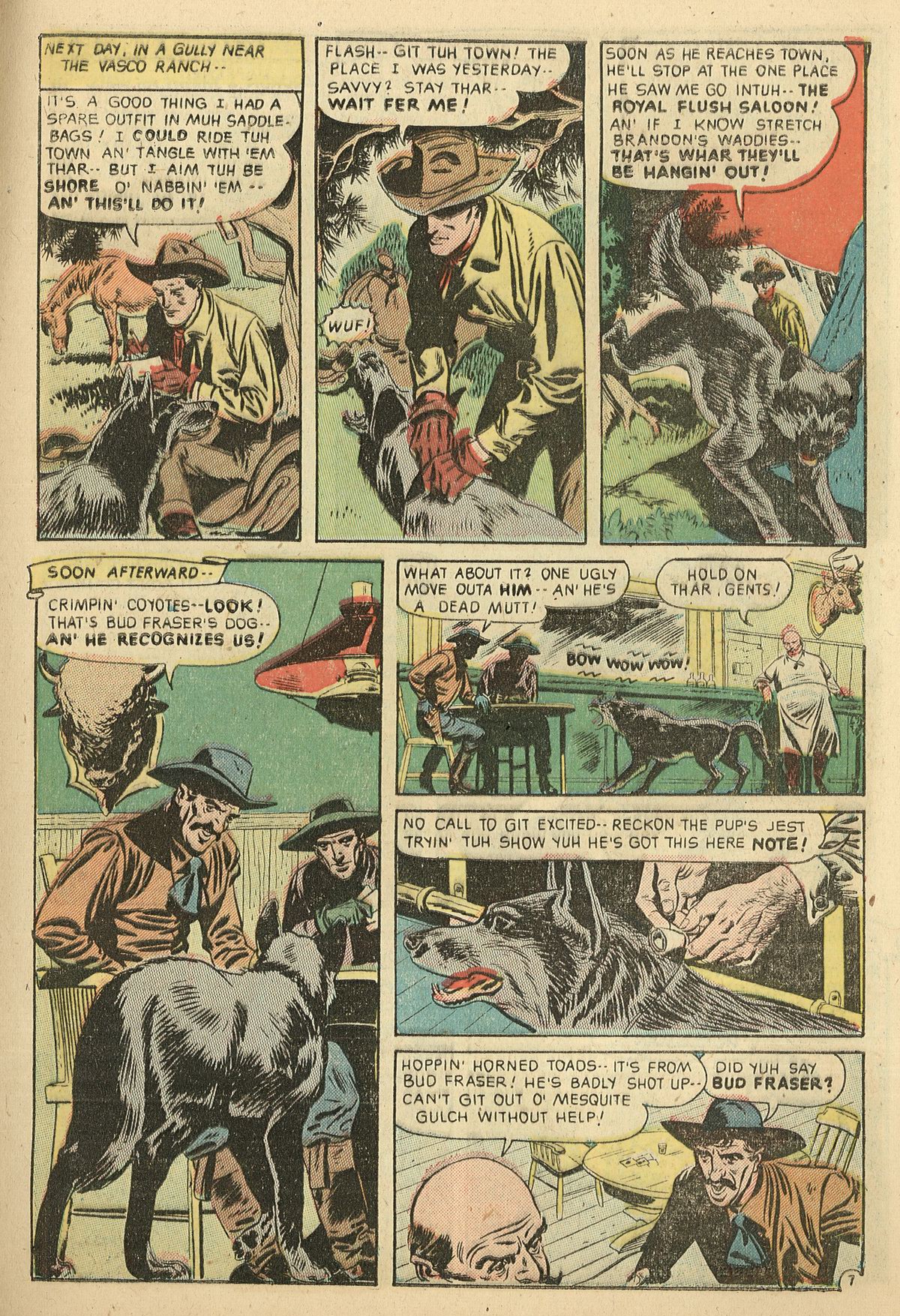 Read online Hooded Horseman comic -  Issue #24 - 9