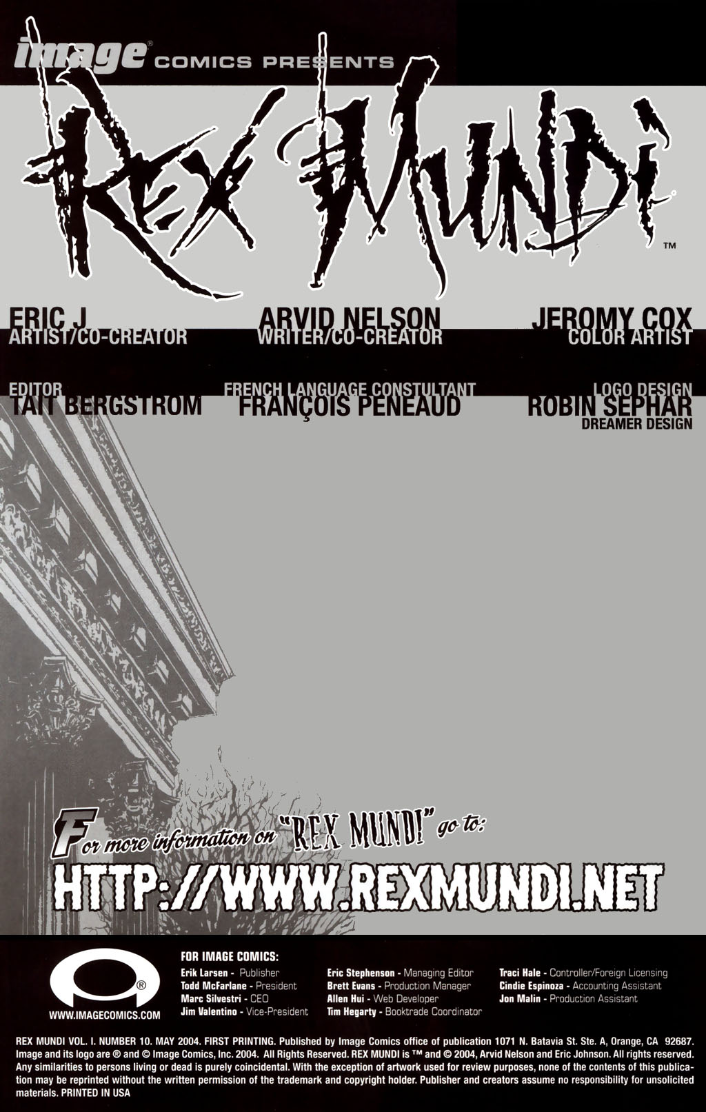 Read online Rex Mundi comic -  Issue #10 - 2