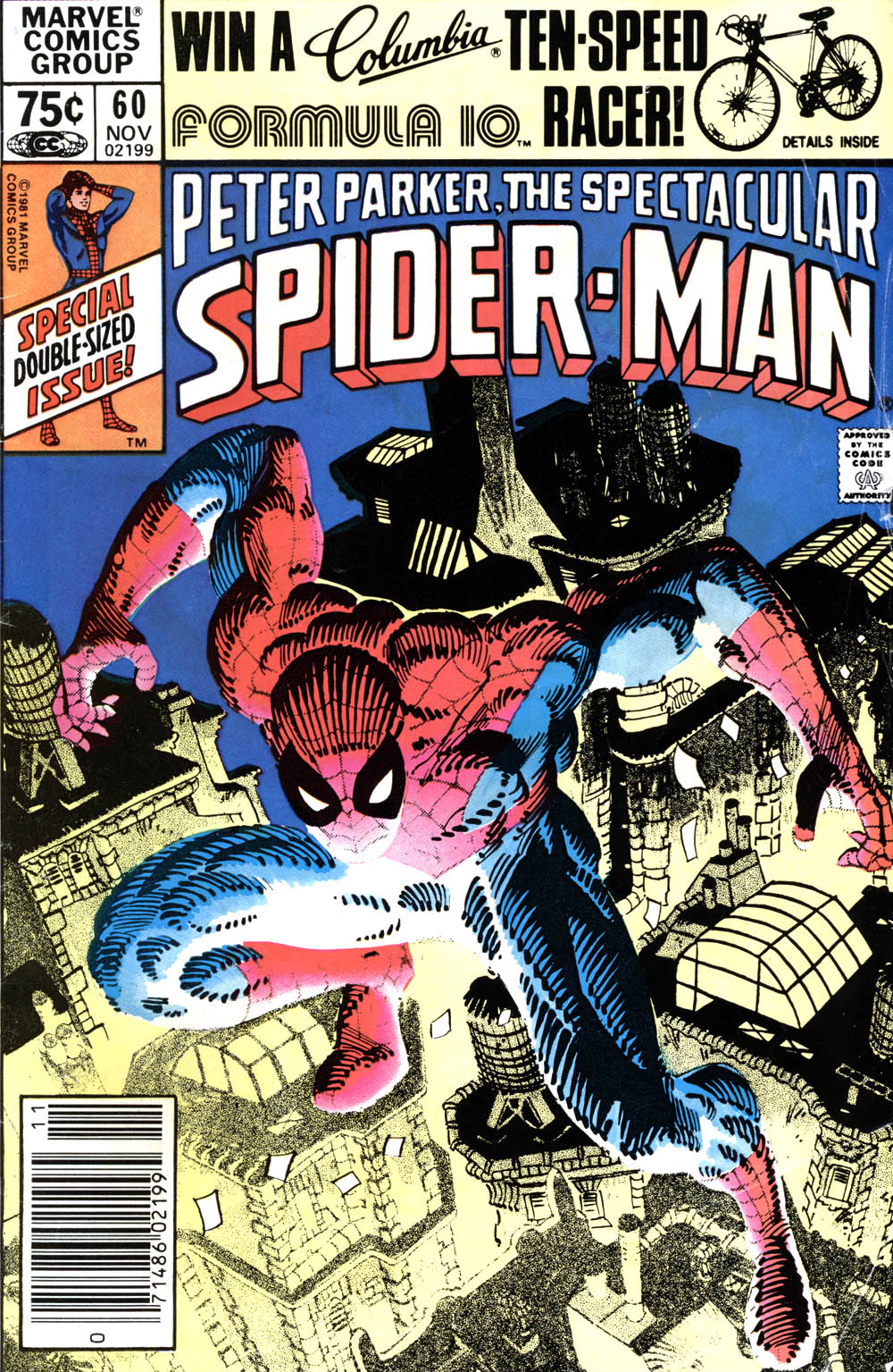 Read online The Spectacular Spider-Man (1976) comic -  Issue #60 - 1