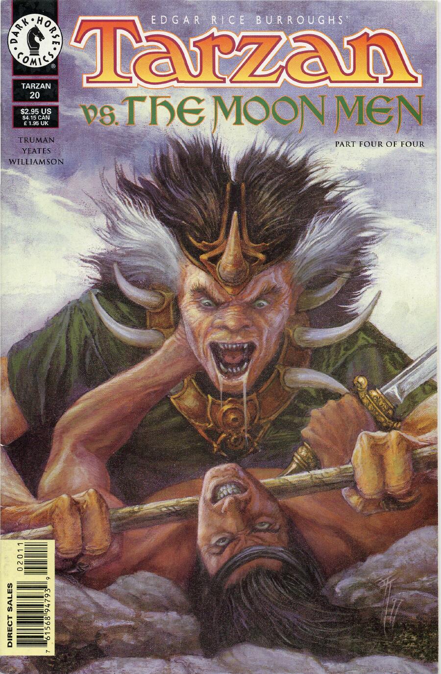 Read online Tarzan (1996) comic -  Issue #20 - 1