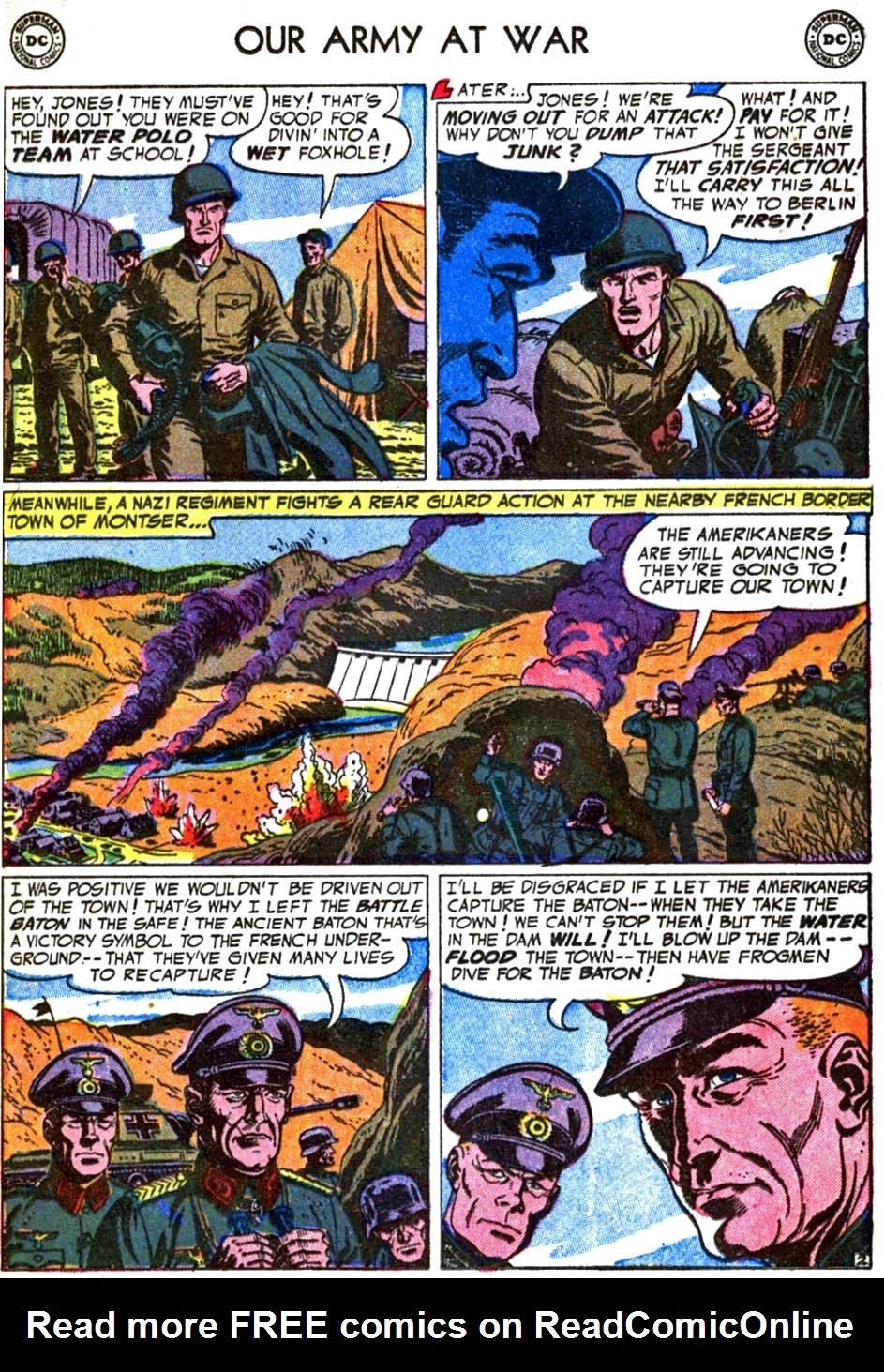 Read online Our Army at War (1952) comic -  Issue #26 - 12