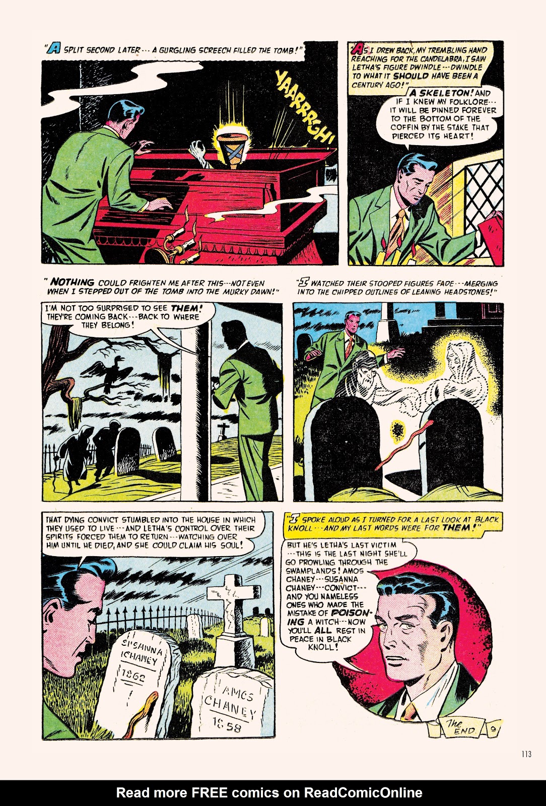 Classic Monsters of Pre-Code Horror Comics: Ghosts issue TPB - Page 114