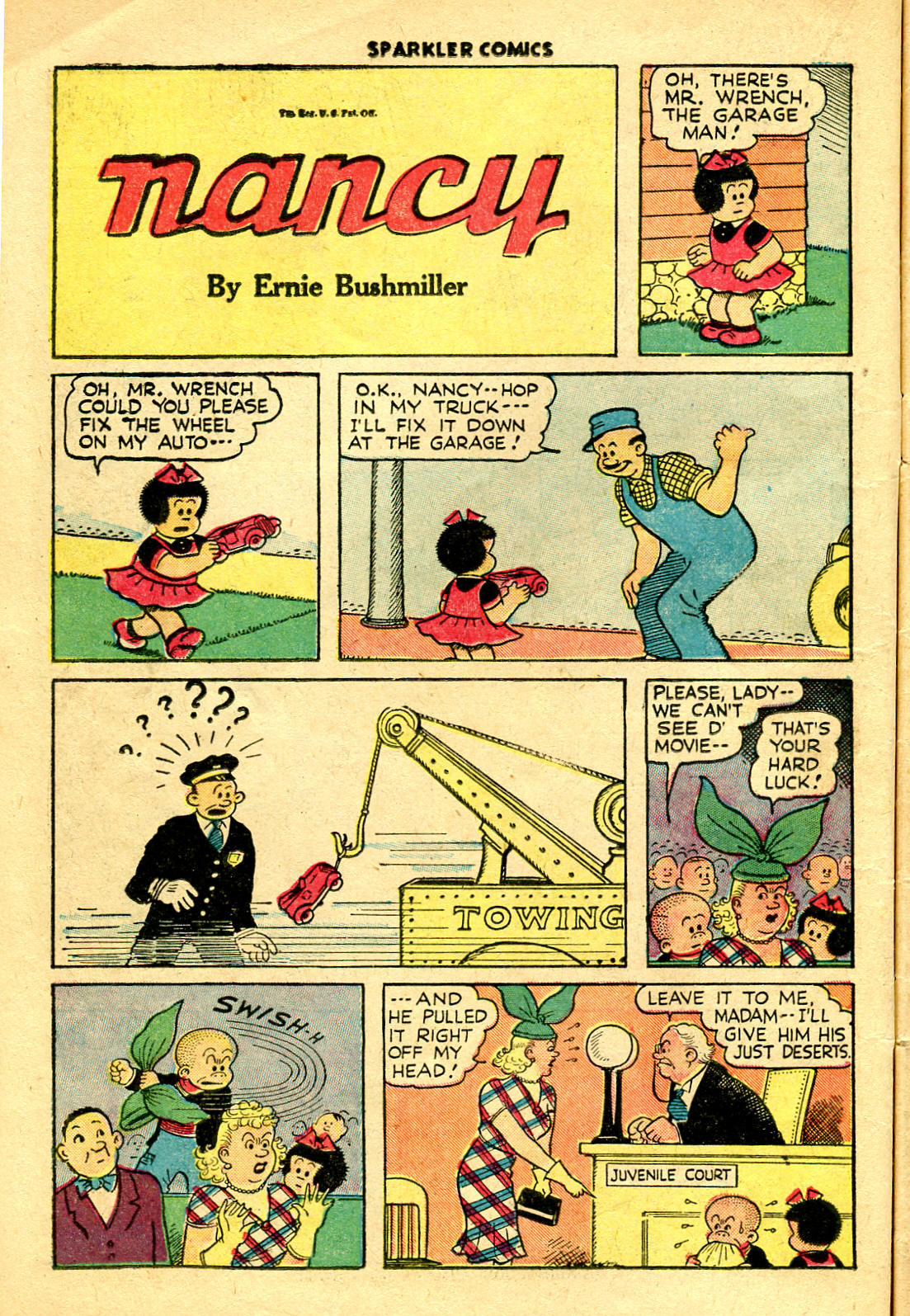 Read online Sparkler Comics comic -  Issue #38 - 16