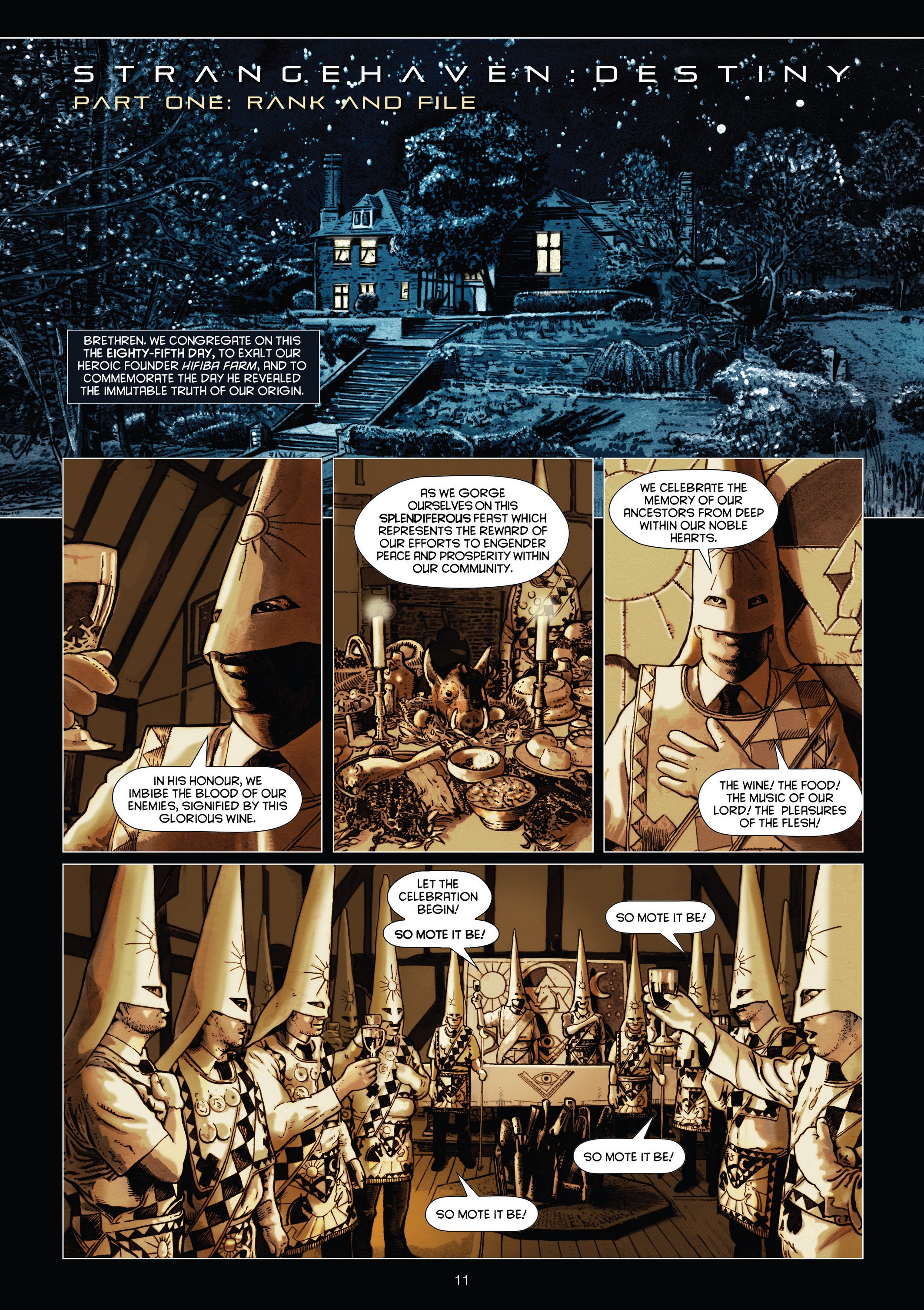 Read online Meanwhile... comic -  Issue #1 - 11