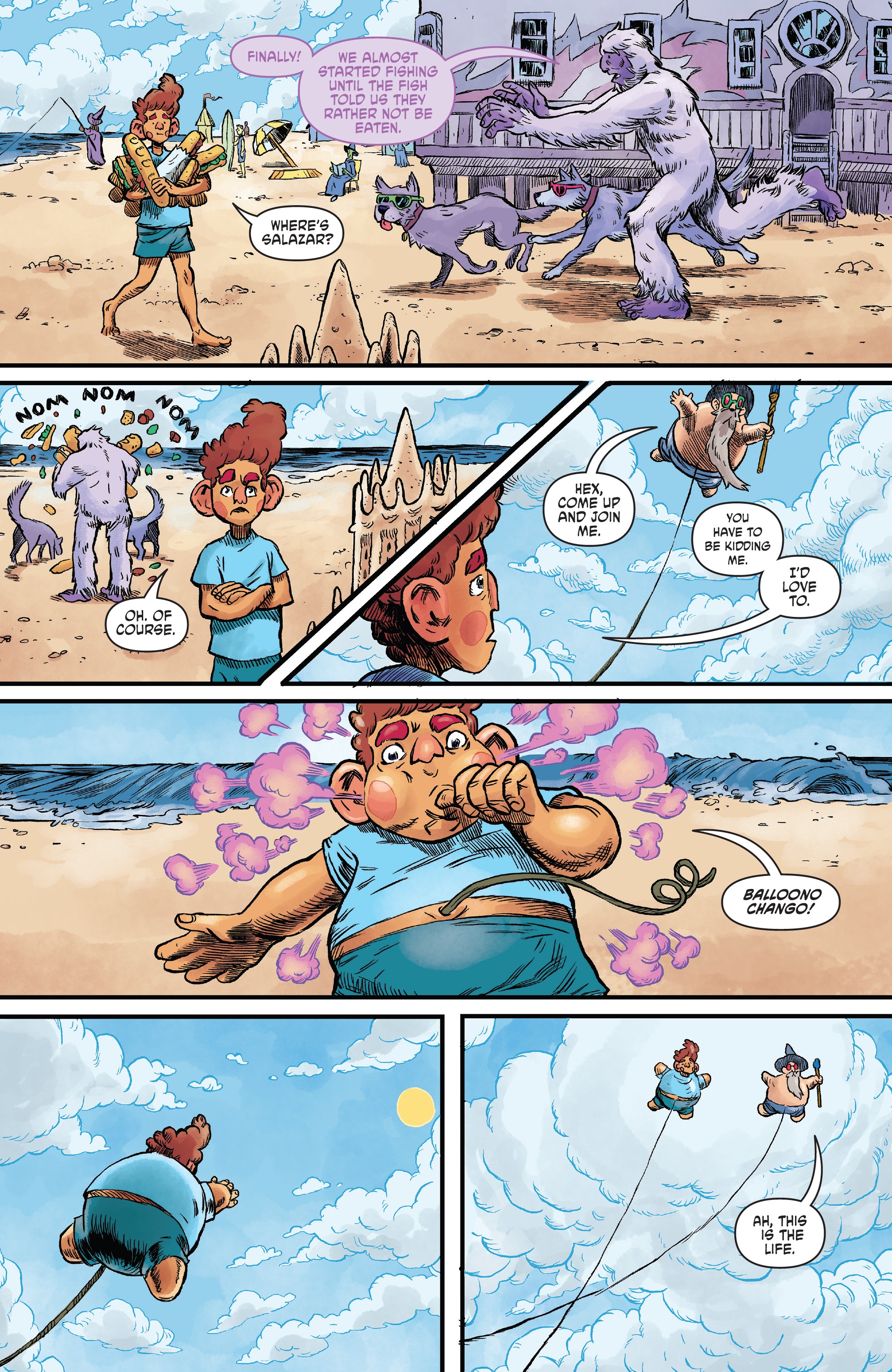 Read online Wizard Beach comic -  Issue #4 - 12
