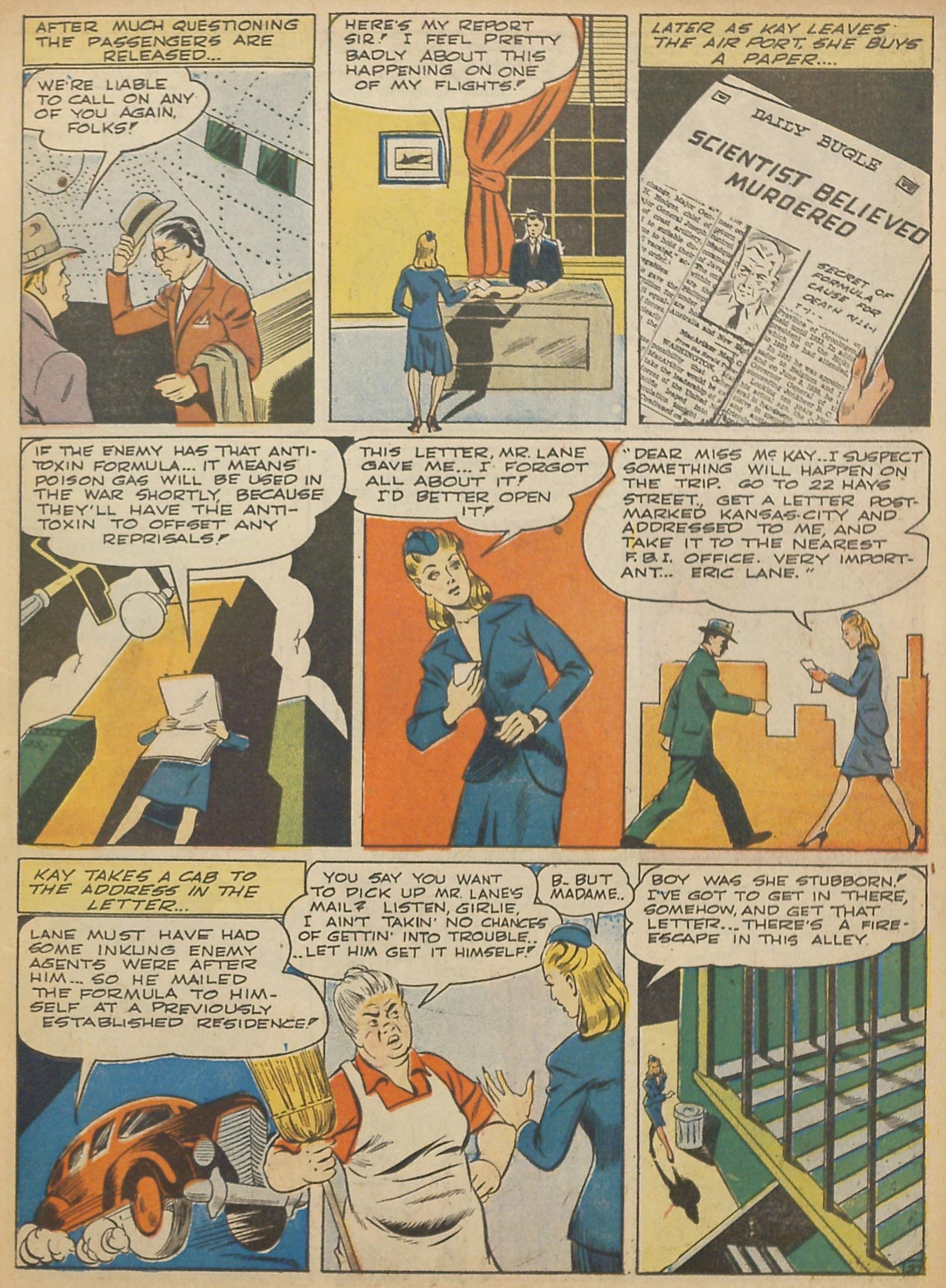 Read online Super-Mystery Comics comic -  Issue #14 - 29