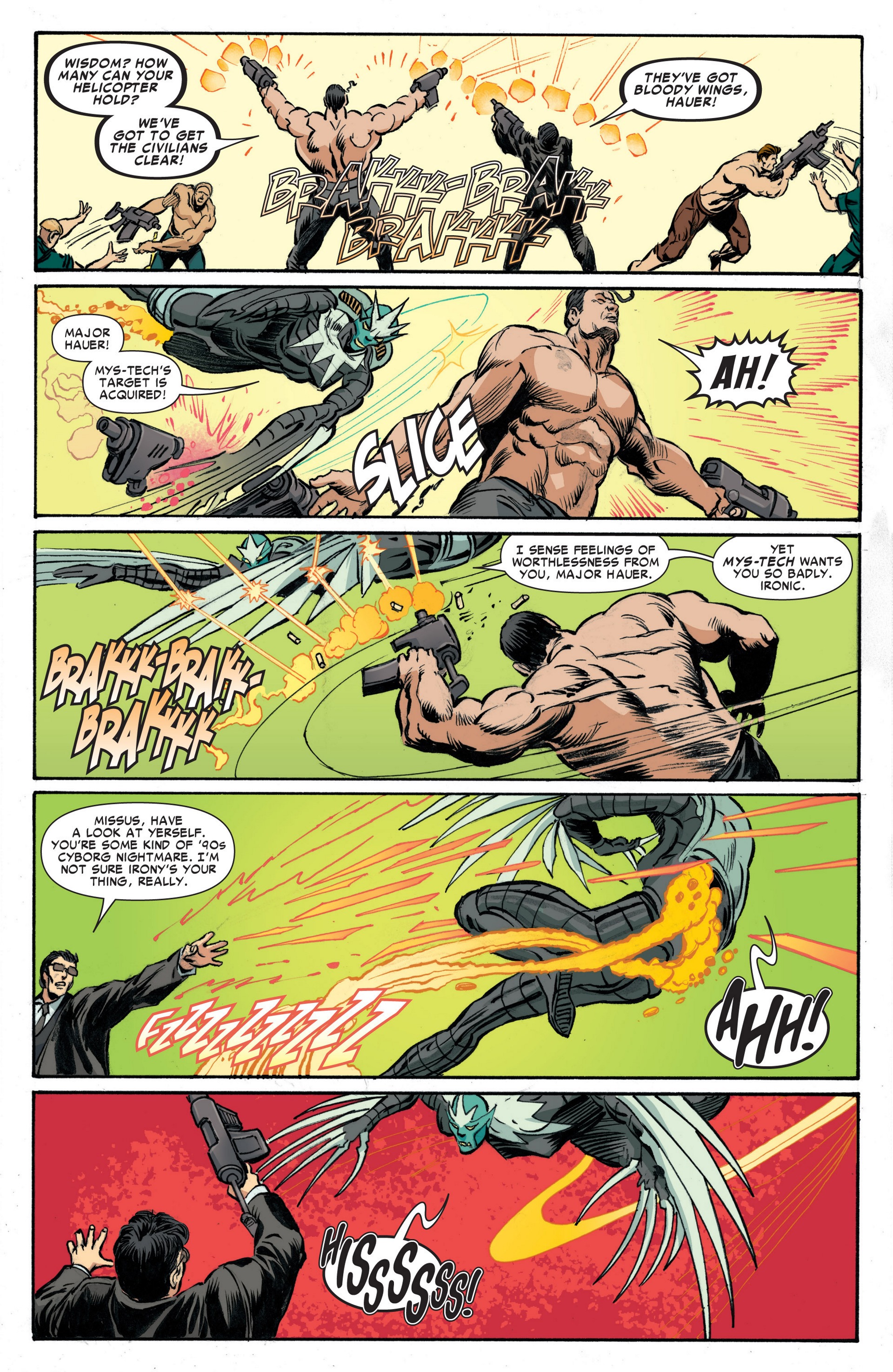 Read online Revolutionary War: Super Soldiers comic -  Issue # Full - 16