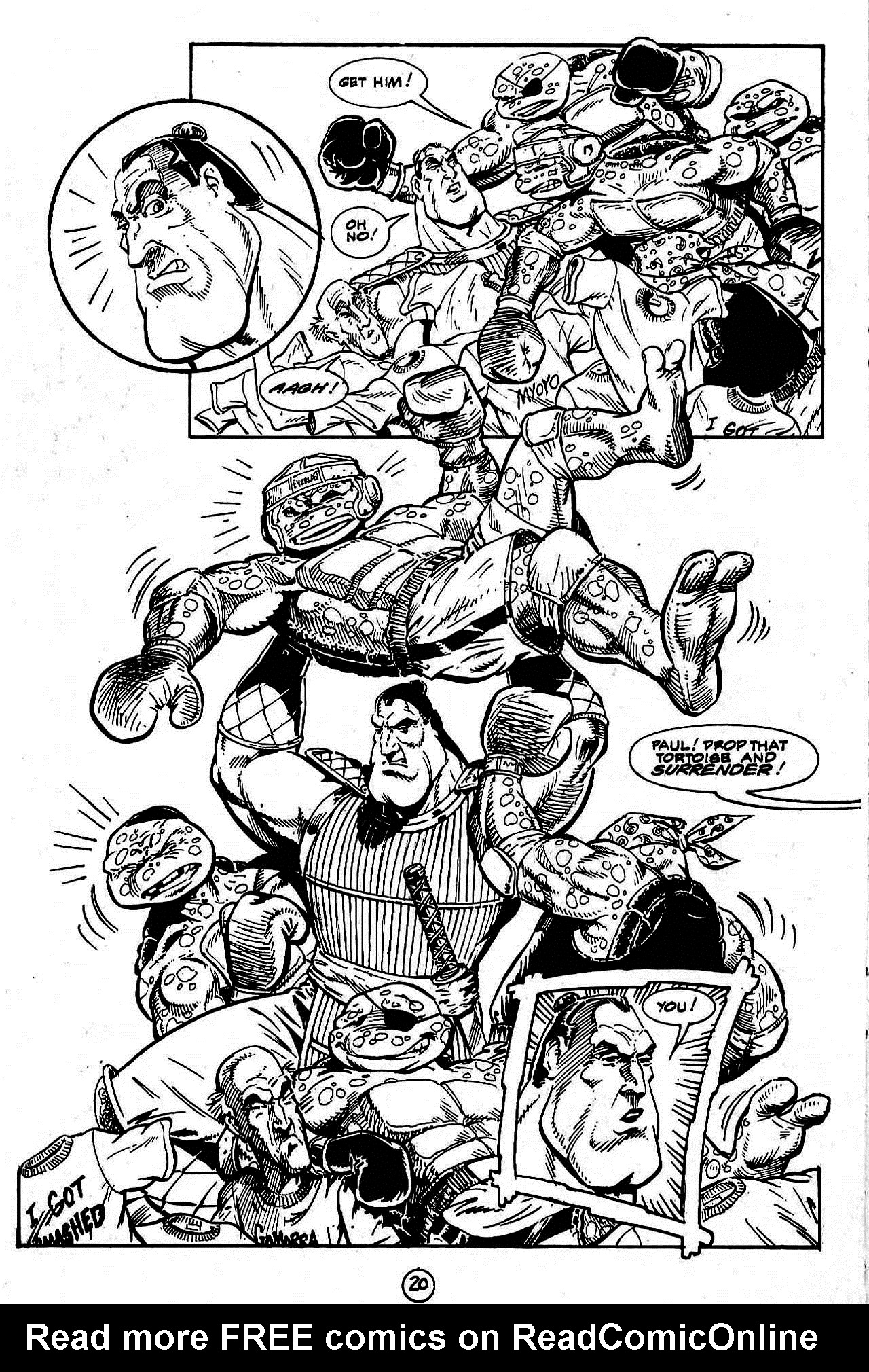 Read online Paul the Samurai (1992) comic -  Issue #7 - 21