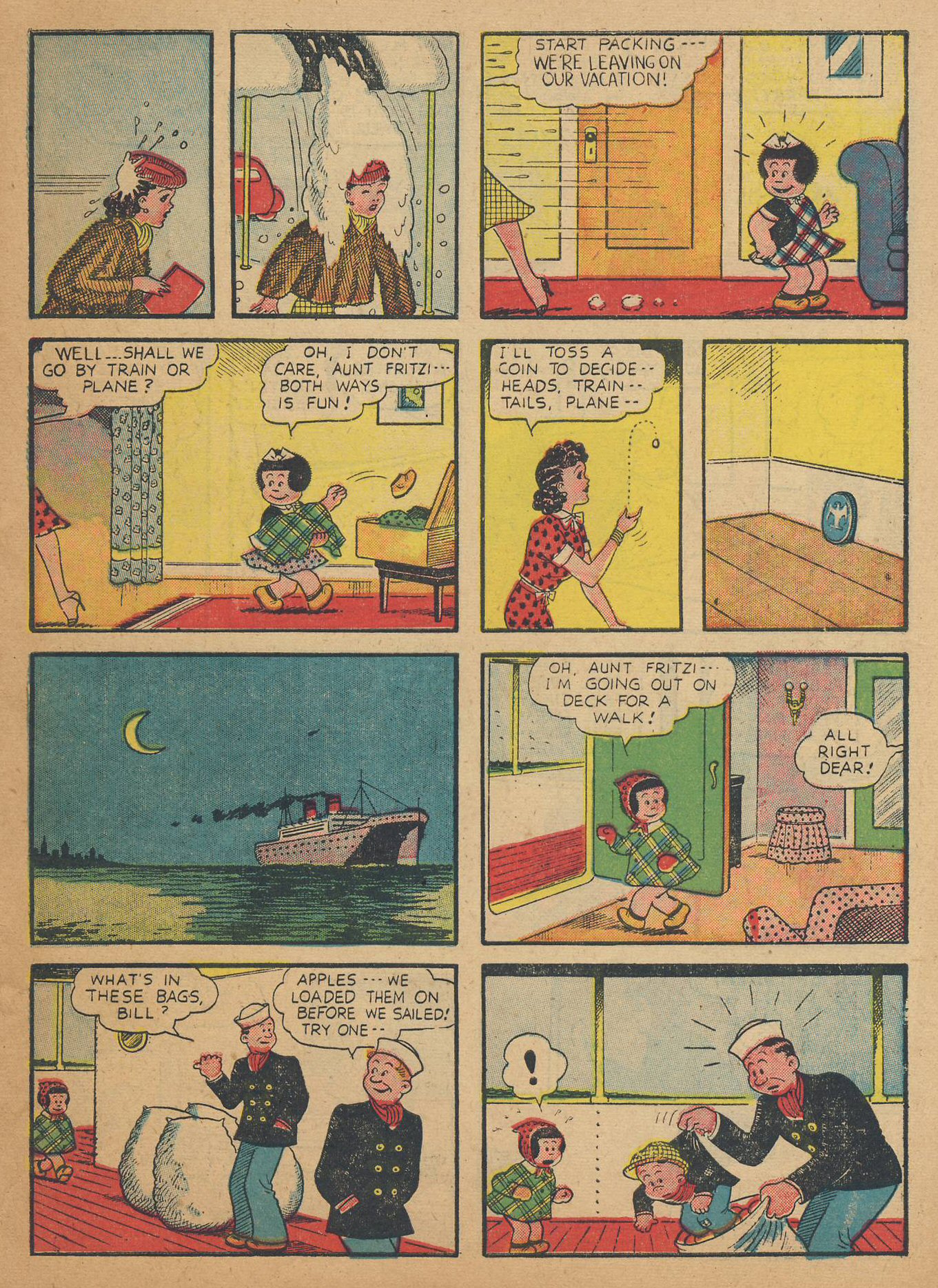 Read online Comics on Parade comic -  Issue #55 - 9