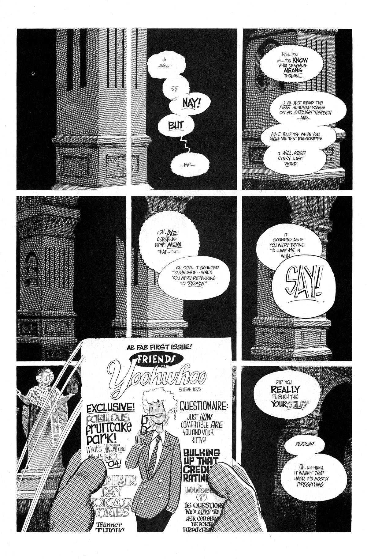 Read online Cerebus comic -  Issue #287 - 10