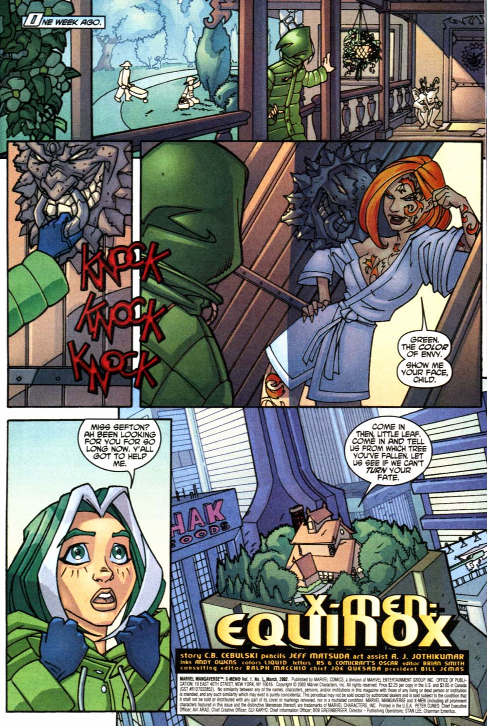 Read online Marvel Mangaverse: X-Men comic -  Issue # Full - 2