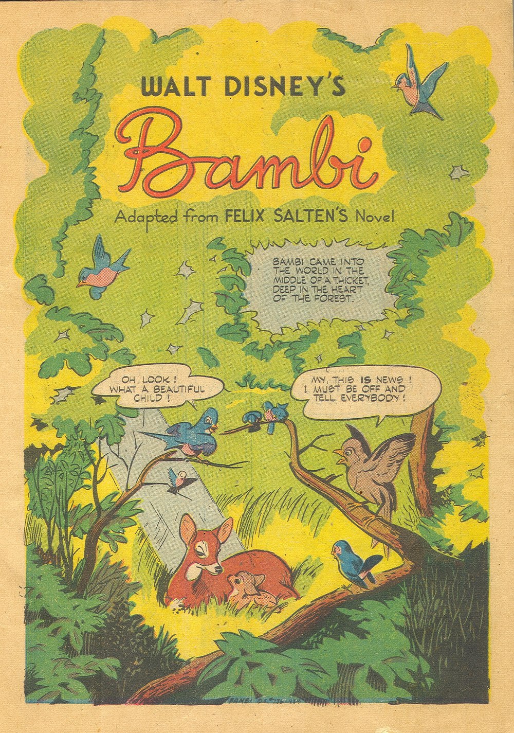 Read online Four Color Comics comic -  Issue #186 - 3