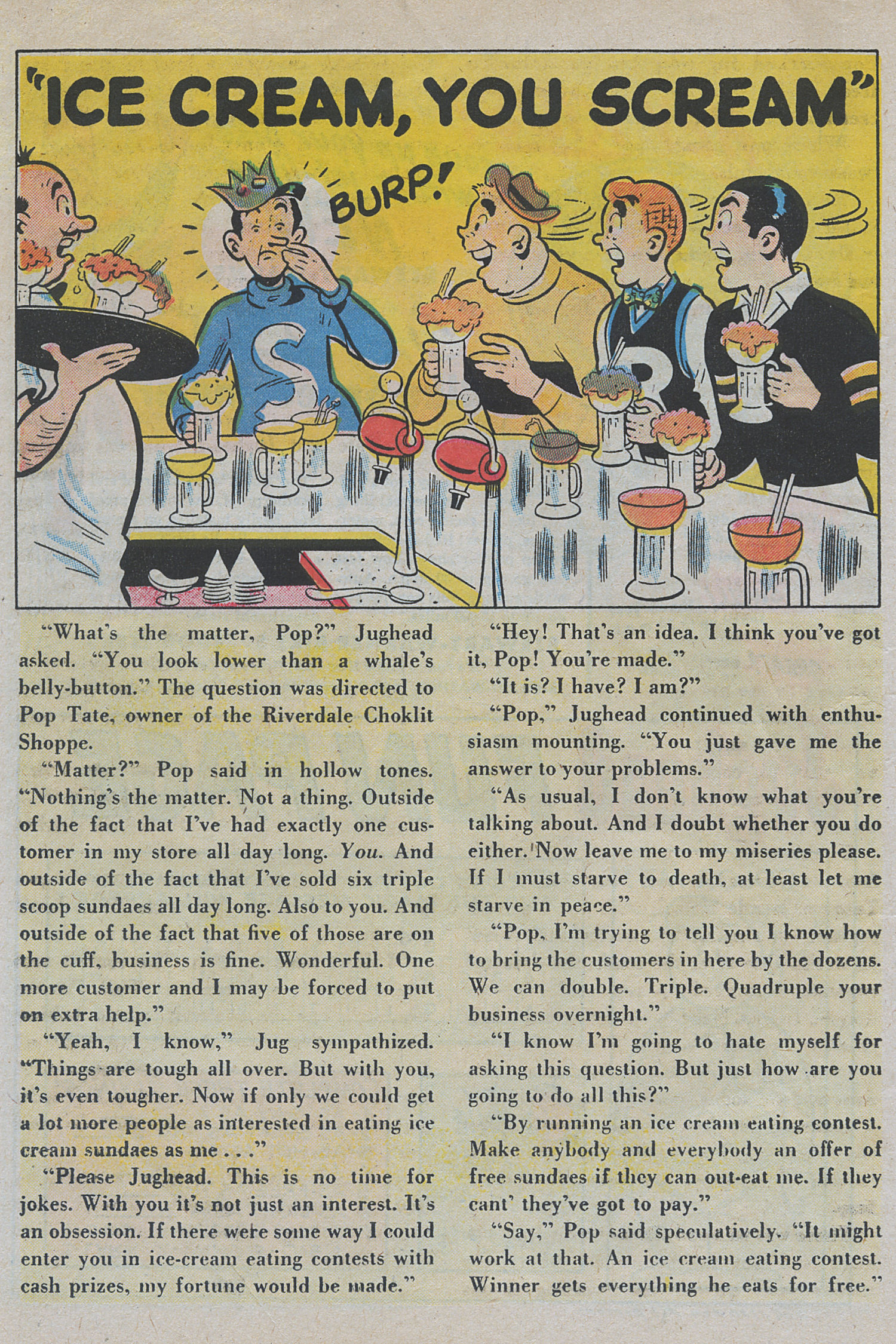 Read online Archie's Pal Jughead comic -  Issue #20 - 22