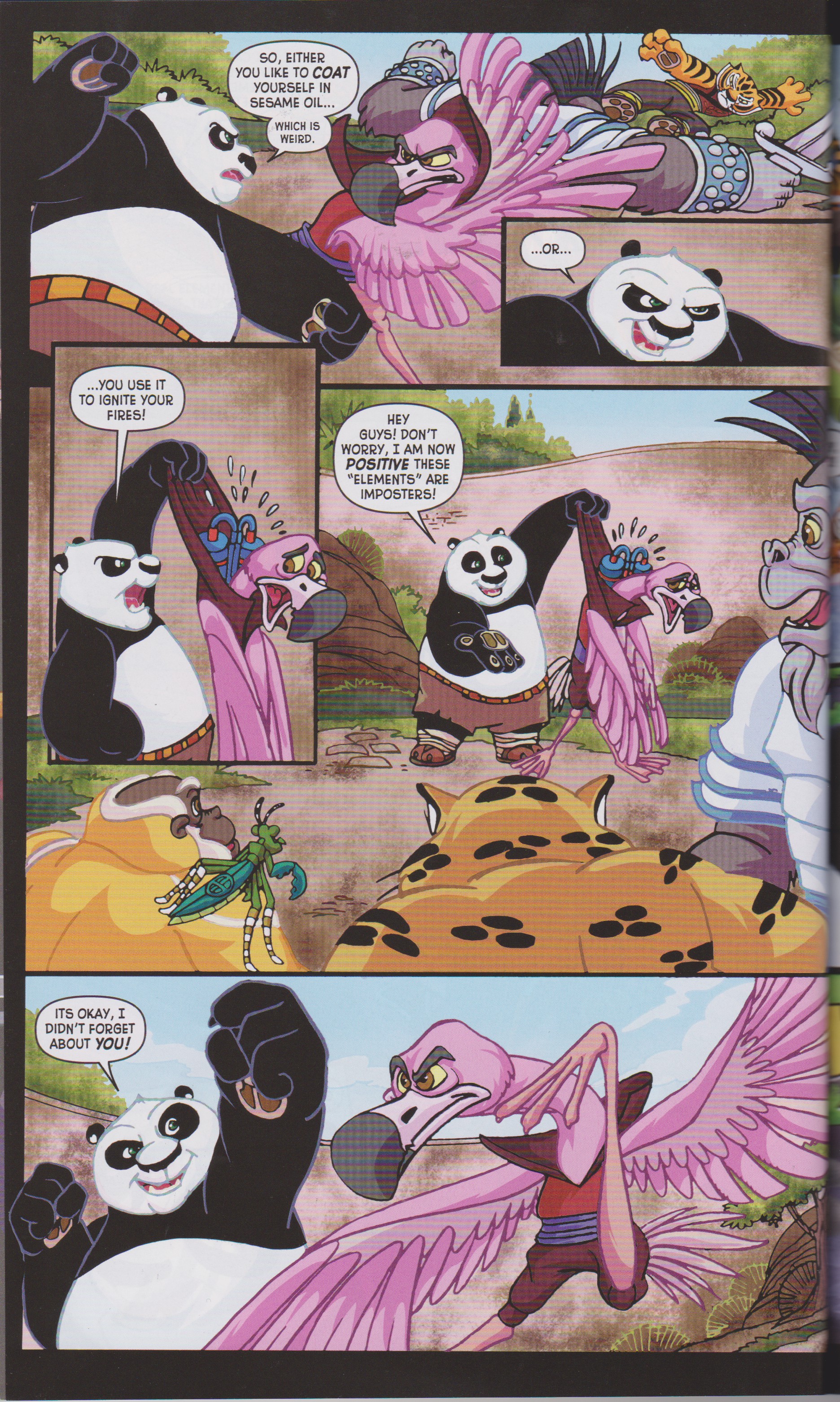 Read online Kung Fu Panda Everyone is Kung Fu Fighting comic -  Issue # TPB (Part 2) - 16