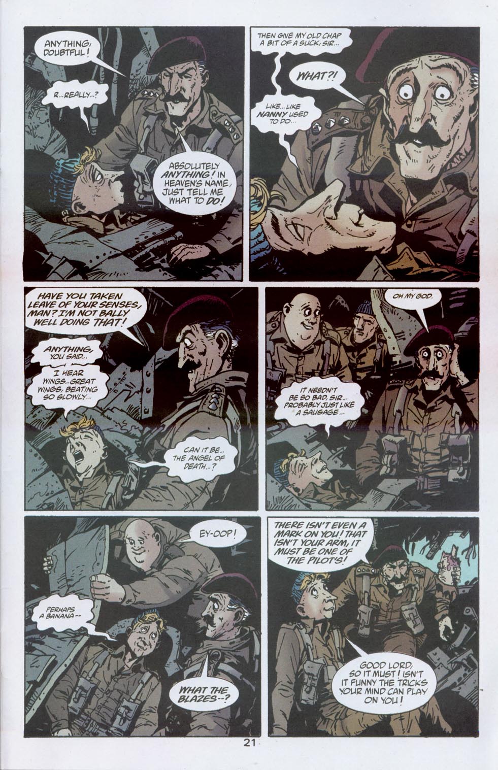 Read online Adventures in the Rifle Brigade: Operation Bollock comic -  Issue #1 - 22