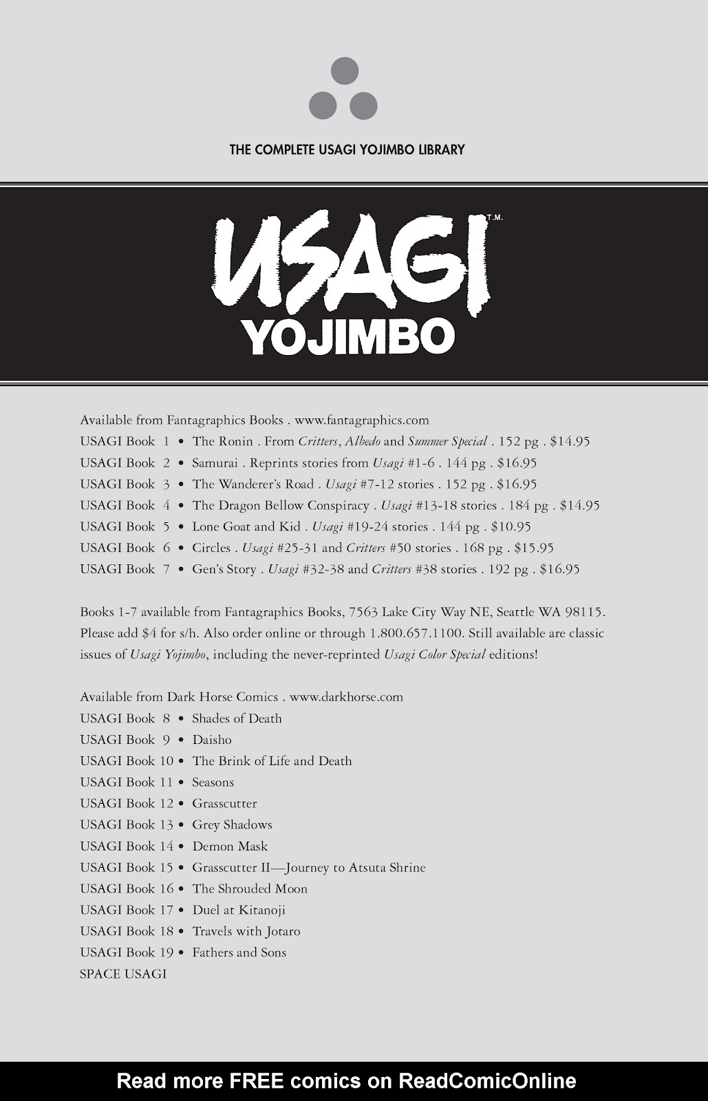 Usagi Yojimbo (1987) issue TPB 4 - Page 175