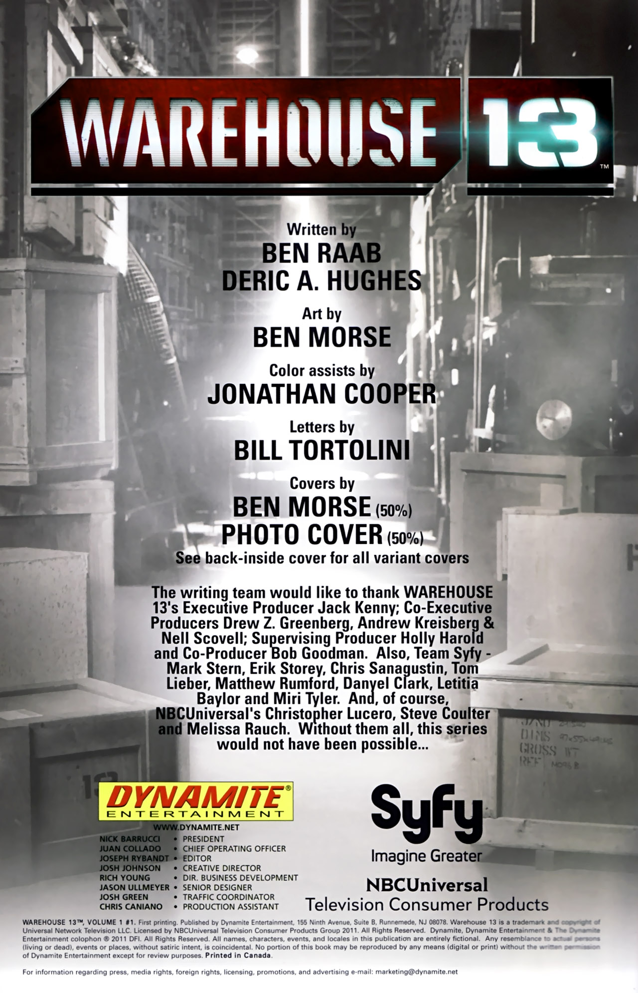 Read online Warehouse 13 comic -  Issue #1 - 3