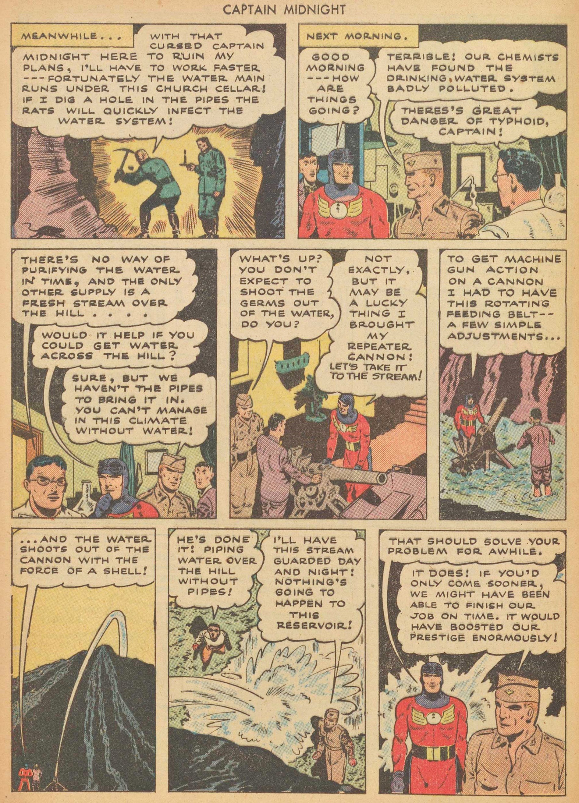 Read online Captain Midnight (1942) comic -  Issue #27 - 8