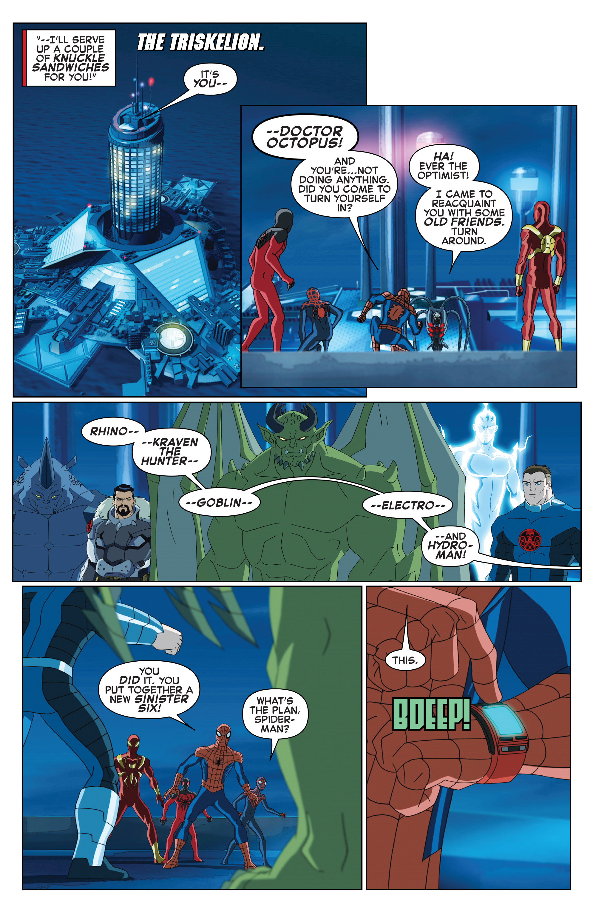 Read online Marvel Universe Ultimate Spider-Man Vs. The Sinister Six comic -  Issue #10 - 8