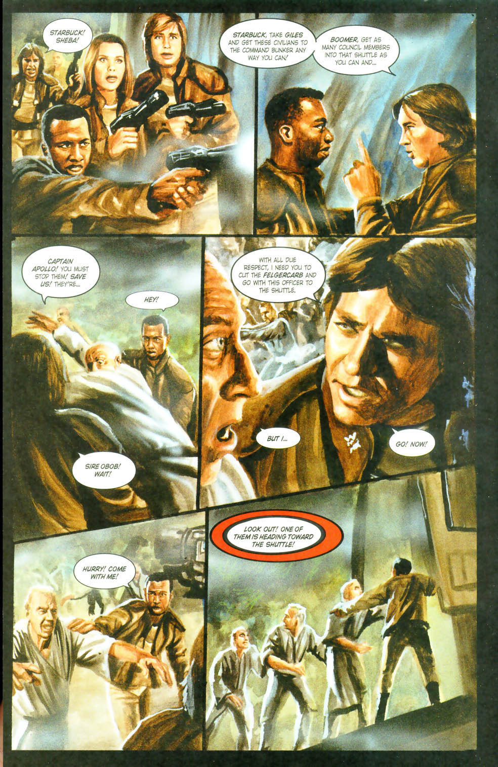 Read online Battlestar Galactica: Season III comic -  Issue #3 - 4