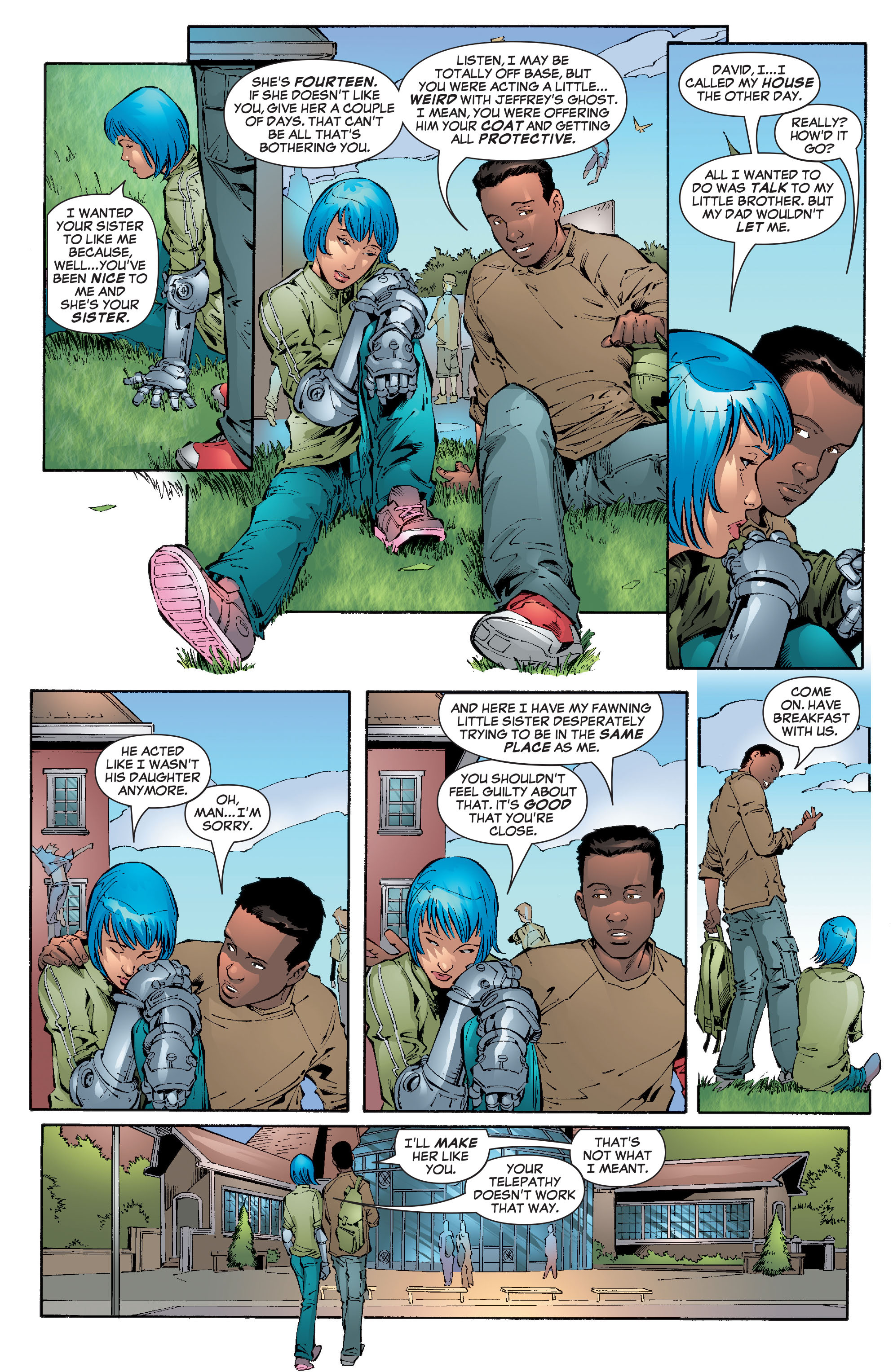 Read online New X-Men (2004) comic -  Issue #9 - 13