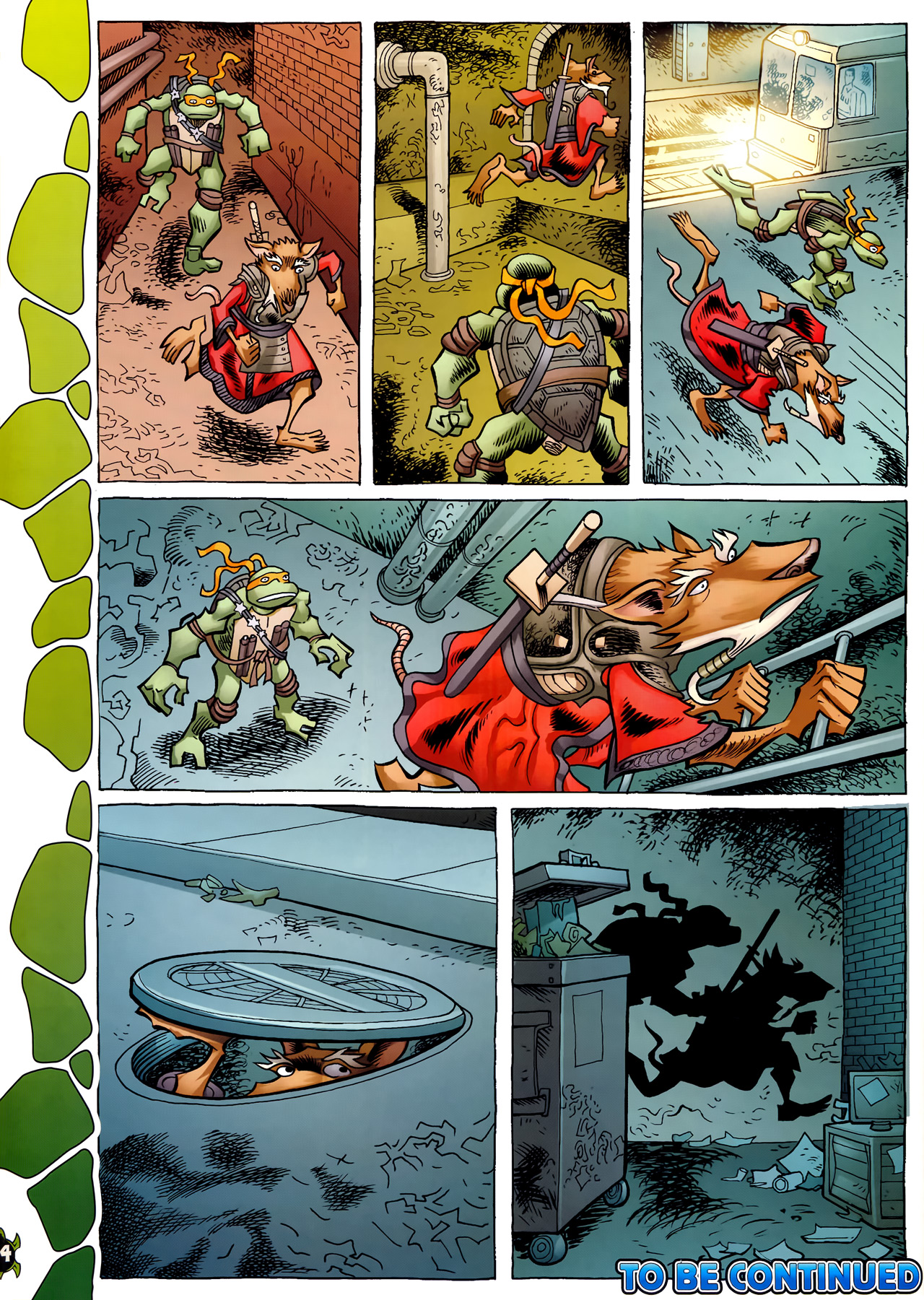 Read online Teenage Mutant Ninja Turtles Comic comic -  Issue #6 - 36