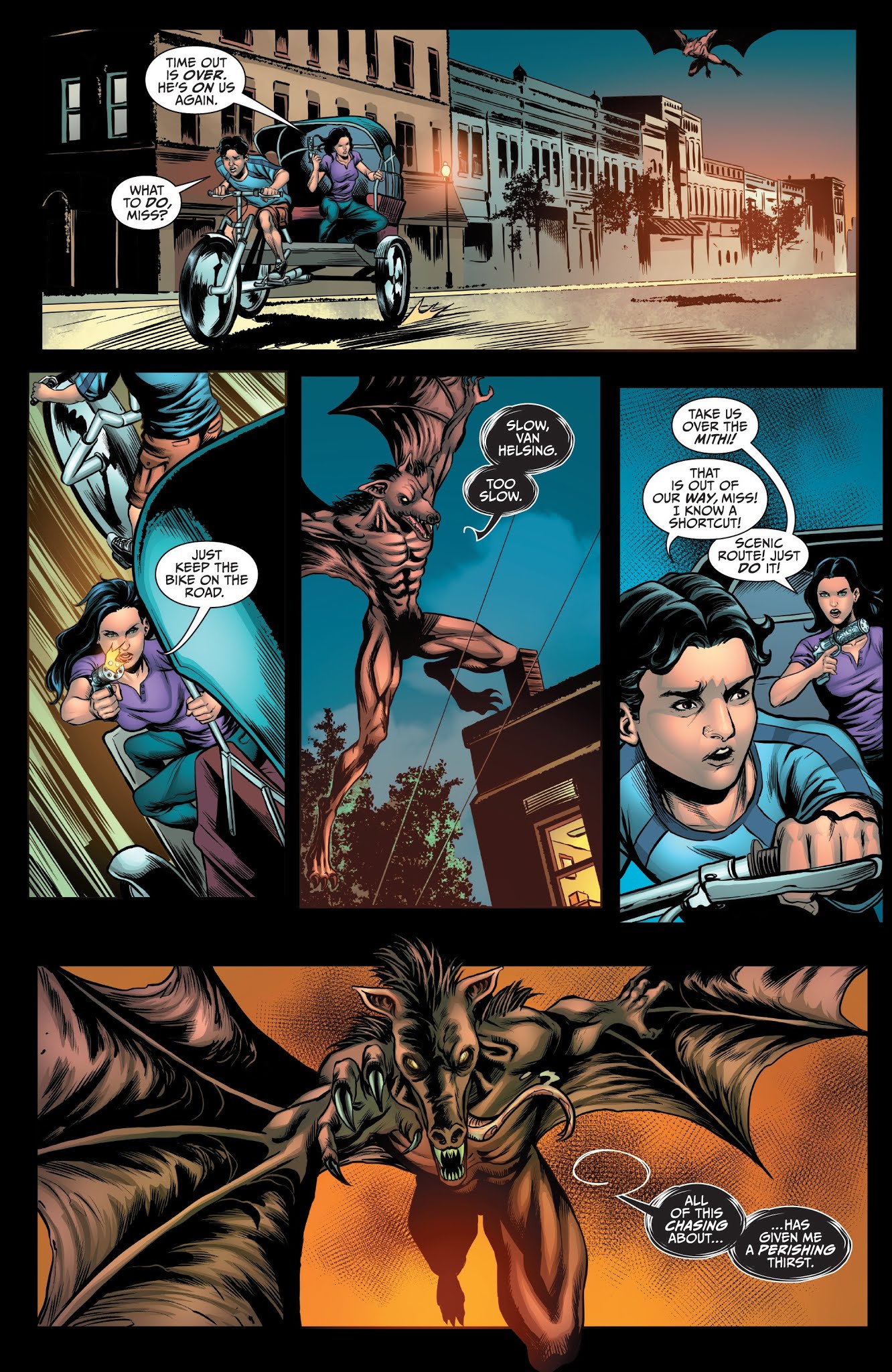Read online Van Helsing: Sword of Heaven comic -  Issue #2 - 7