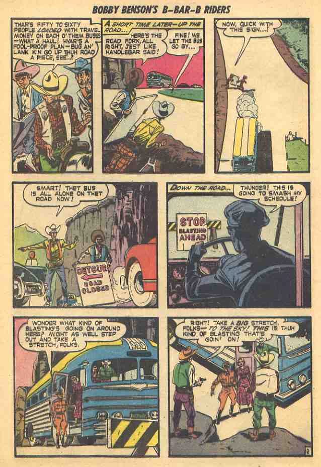 Read online Bobby Benson's B-Bar-B Riders comic -  Issue #5 - 4