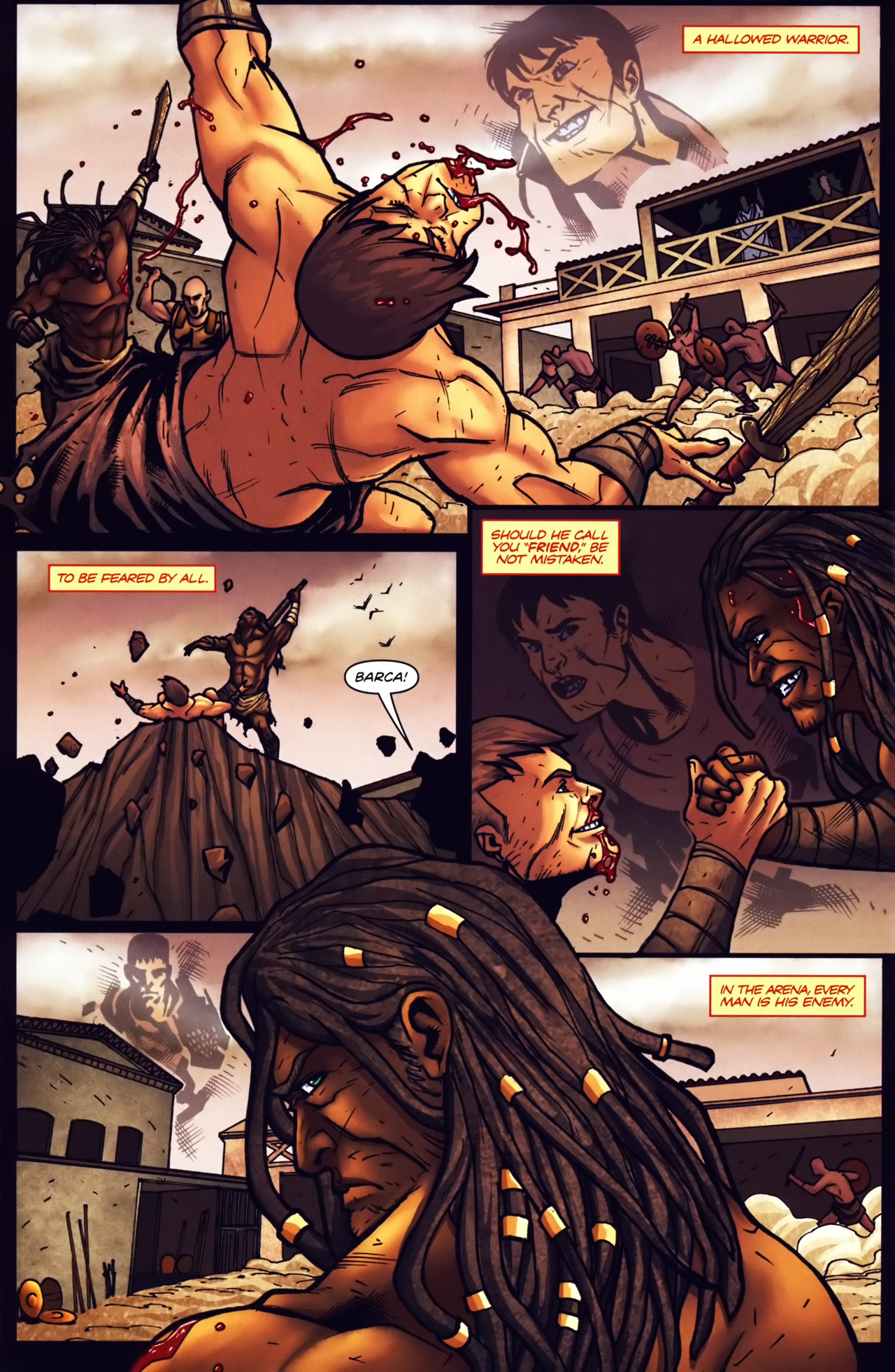 Read online Spartacus comic -  Issue #3 - 4