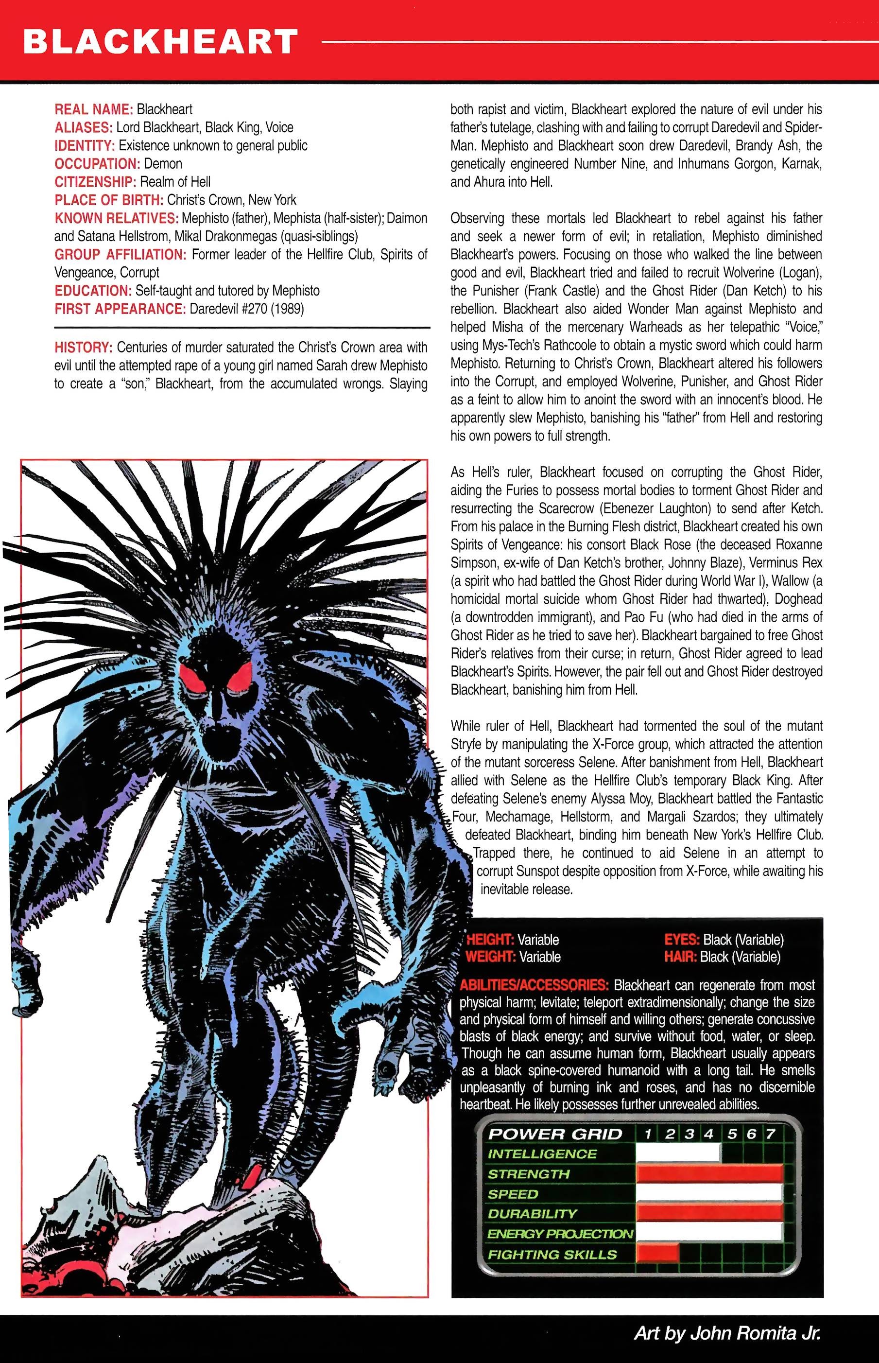 Read online Official Handbook of the Marvel Universe A to Z comic -  Issue # TPB 1 (Part 2) - 132