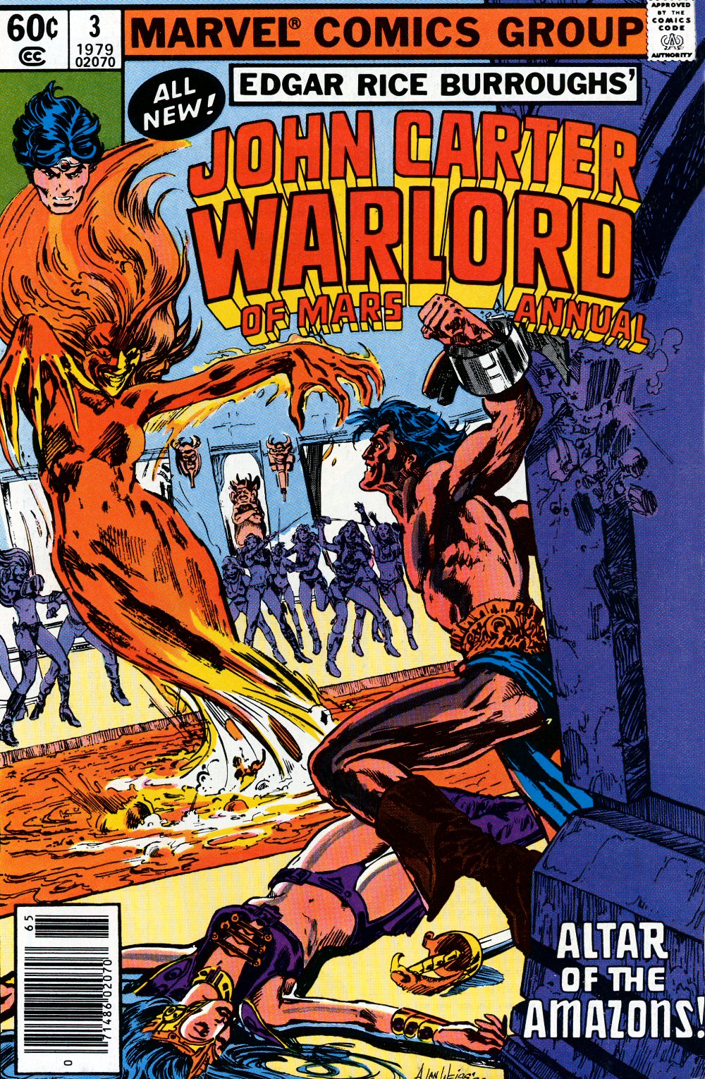 Read online John Carter Warlord of Mars comic -  Issue # _Annual 3 - 1