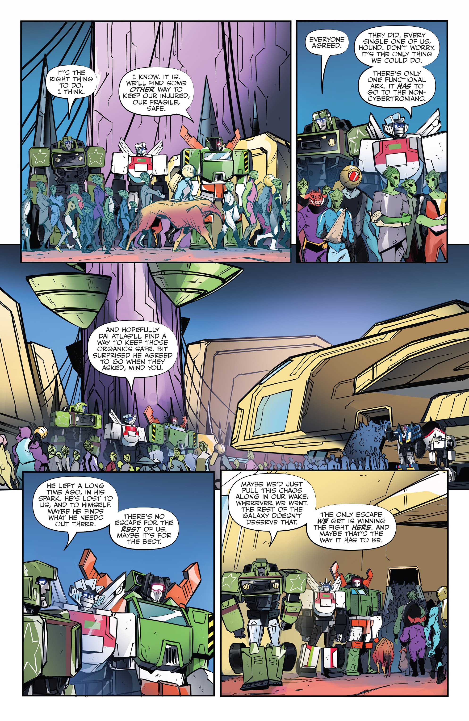 Read online Transformers: Escape comic -  Issue #5 - 22