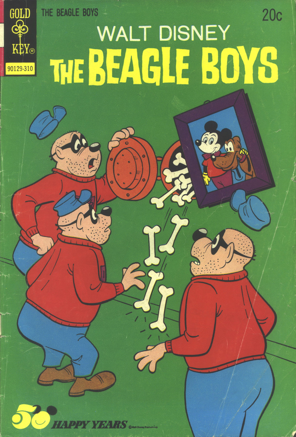 Read online Walt Disney THE BEAGLE BOYS comic -  Issue #18 - 1