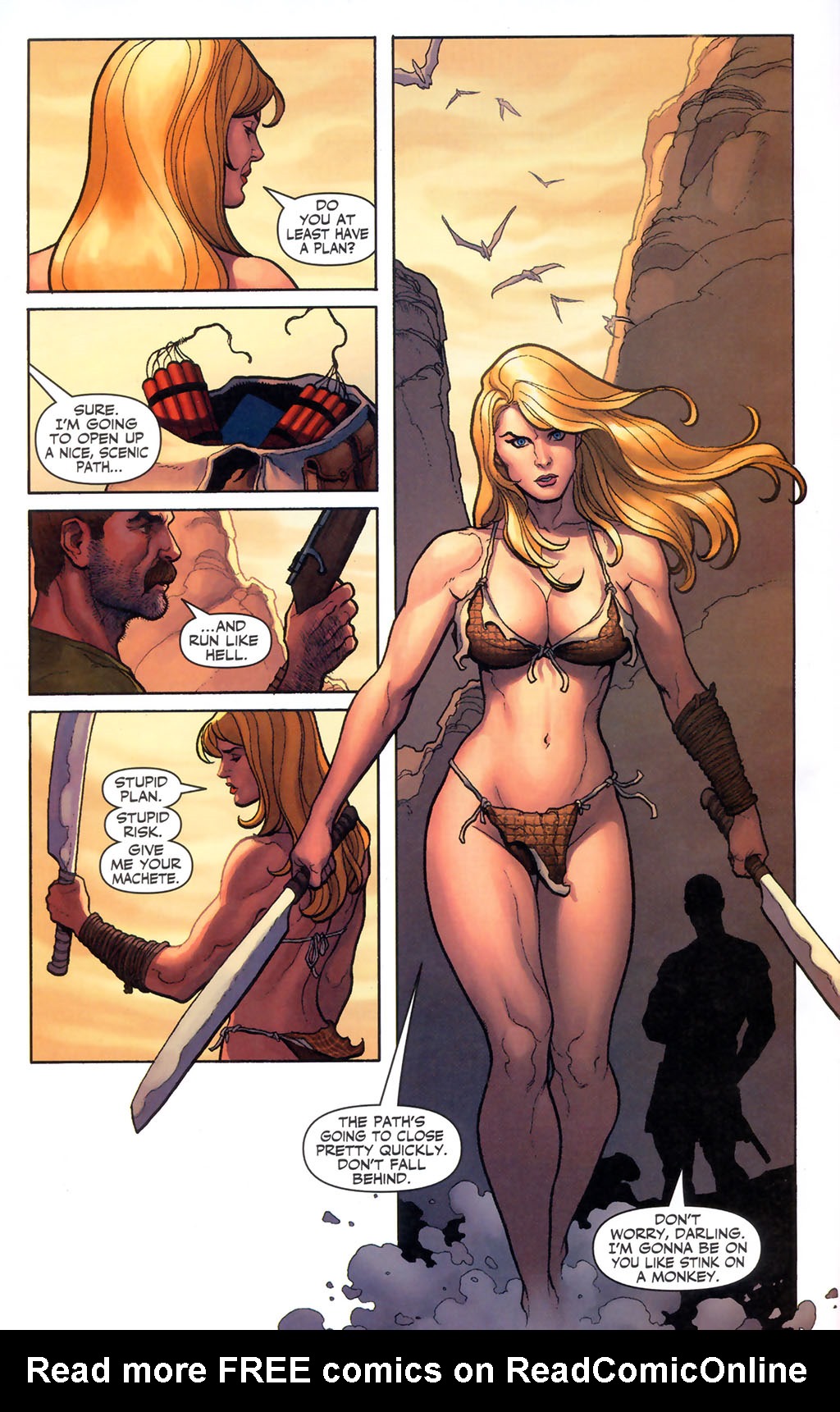 Read online Shanna, the She-Devil (2005) comic -  Issue #5 - 20