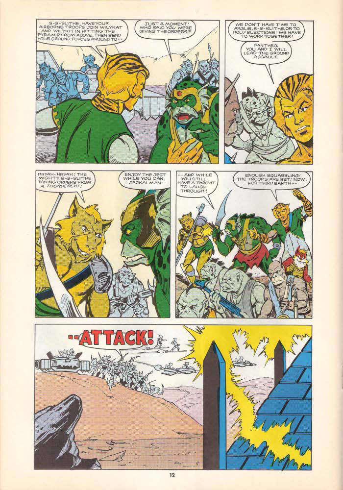 Read online ThunderCats (1987) comic -  Issue #7 - 12