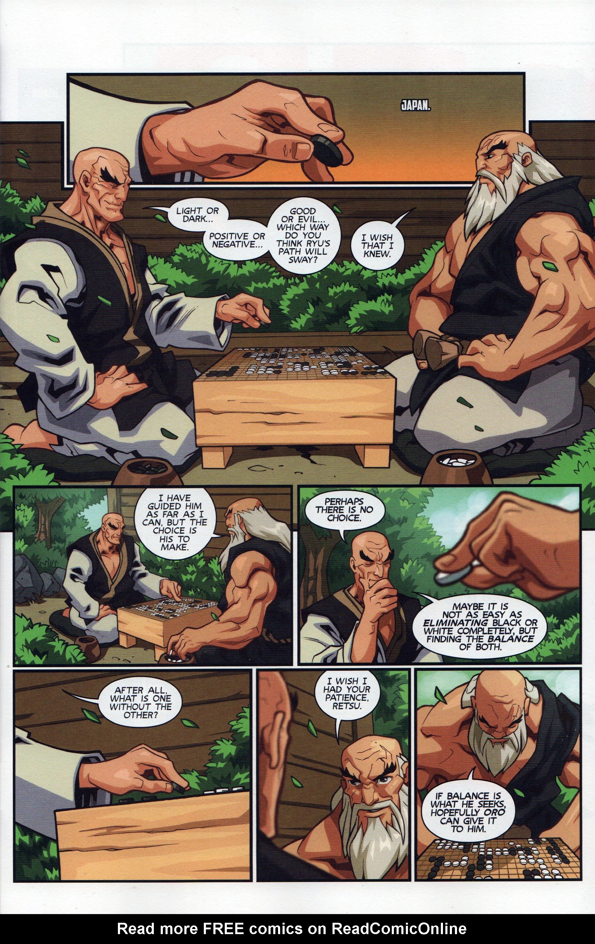 Read online Street Fighter Unlimited comic -  Issue #5 - 7