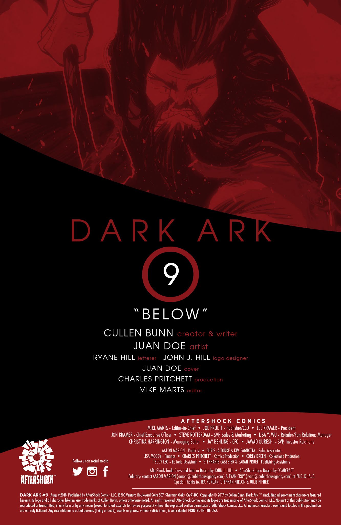 Read online Dark Ark comic -  Issue #9 - 2