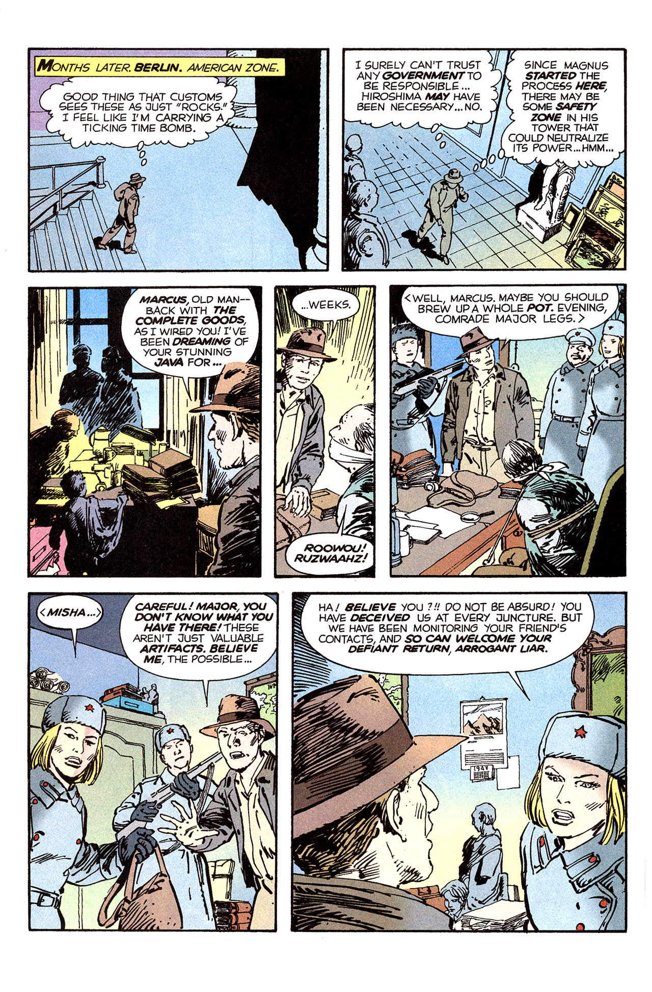 Read online Indiana Jones and the Iron Phoenix comic -  Issue #3 - 13