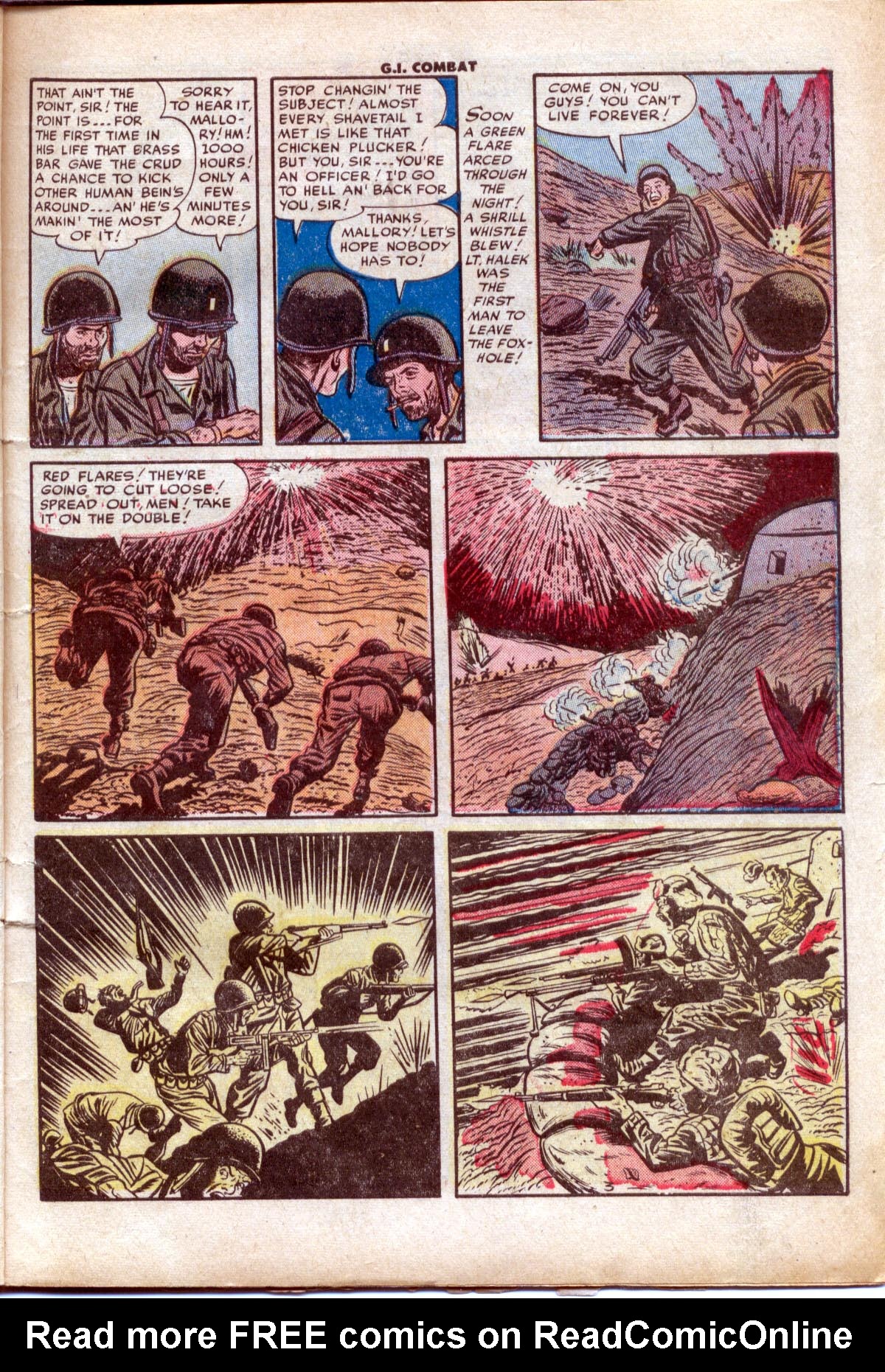Read online G.I. Combat (1952) comic -  Issue #1 - 5