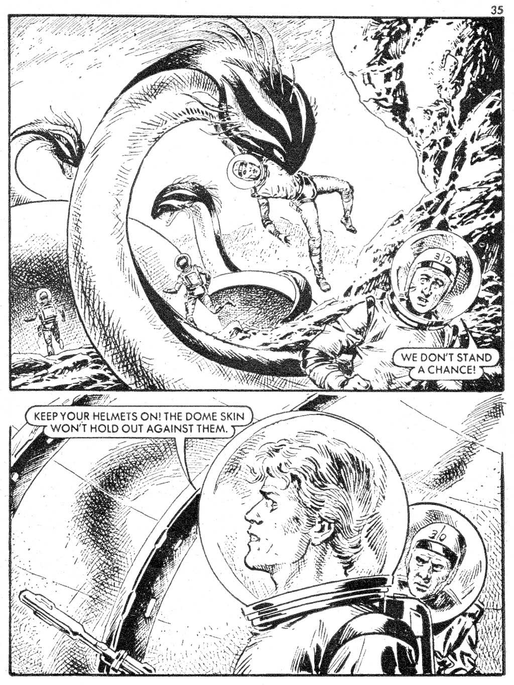 Read online Starblazer comic -  Issue #81 - 35