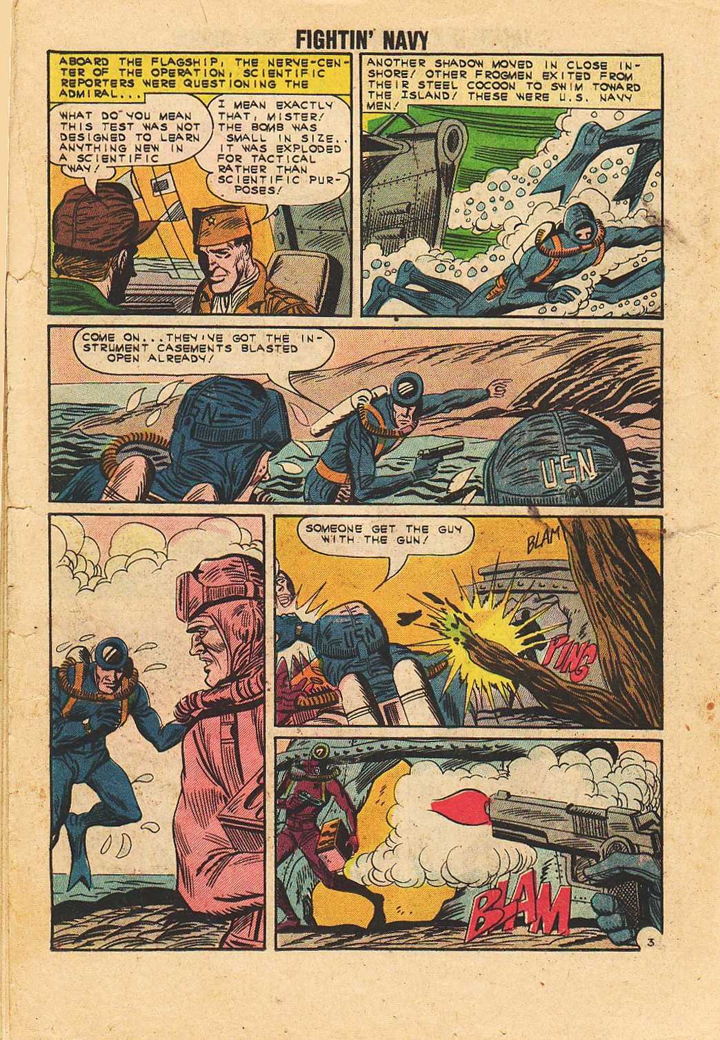 Read online Fightin' Navy comic -  Issue #113 - 18