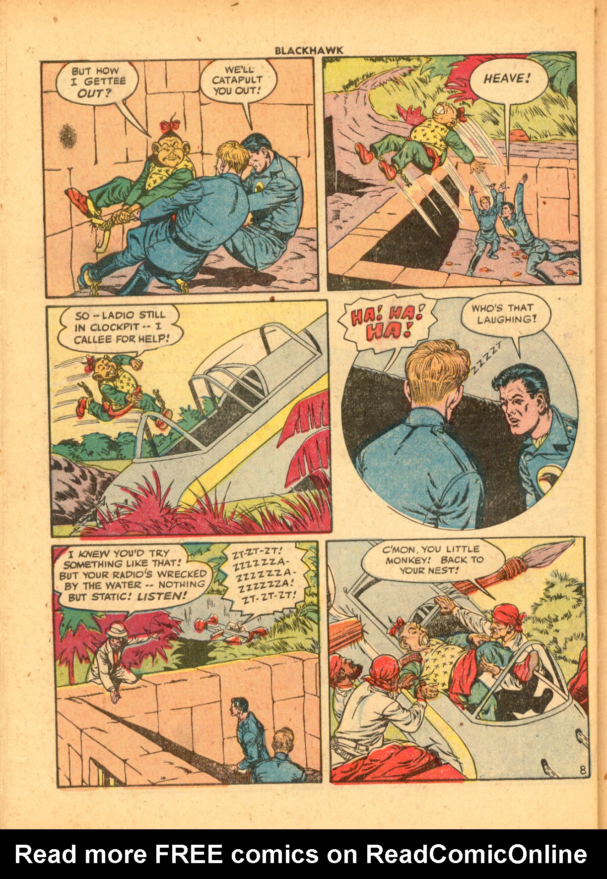 Read online Blackhawk (1957) comic -  Issue #10 - 44