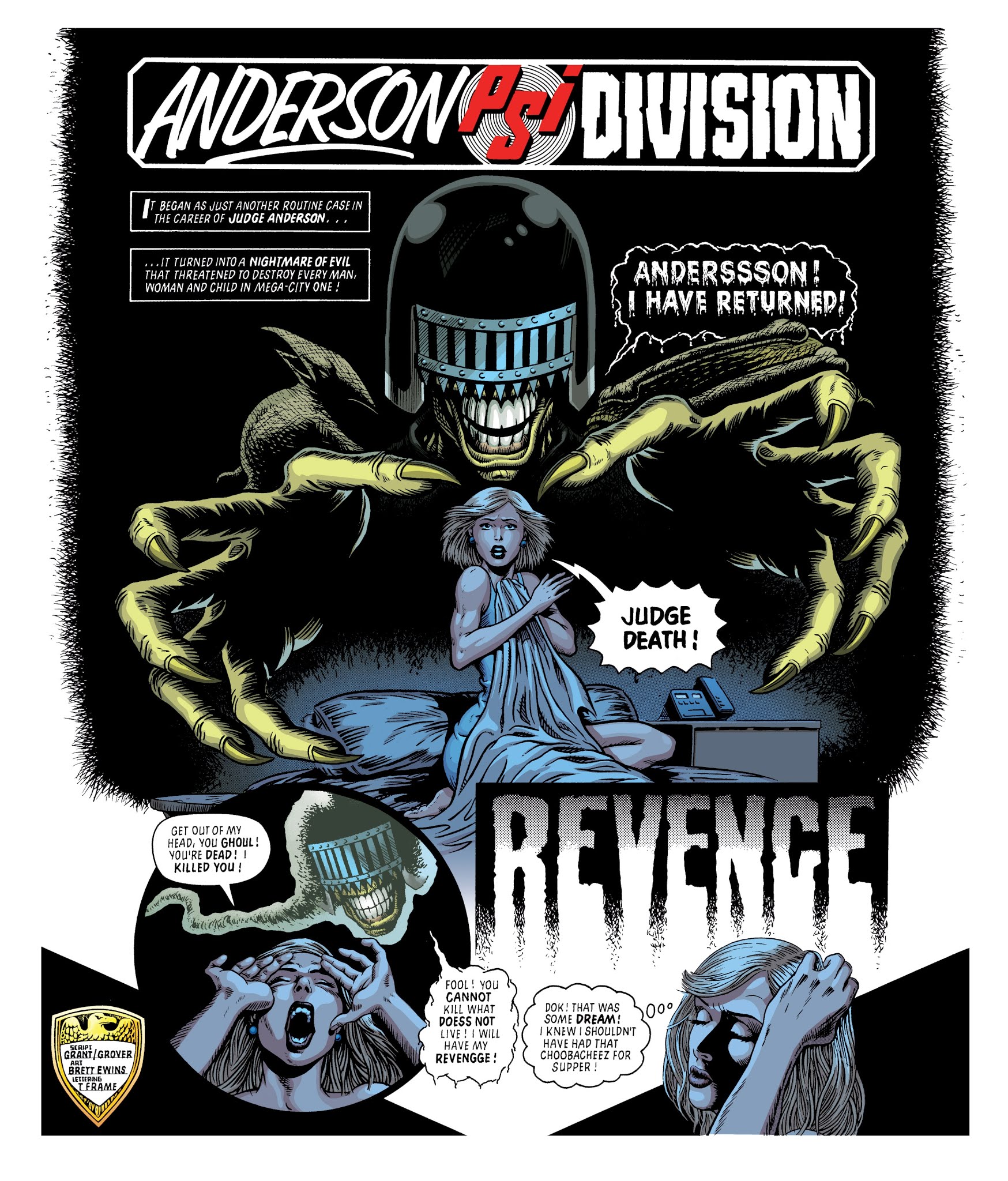 Read online Judge Dredd Classics: The Dark Judges comic -  Issue # TPB - 50