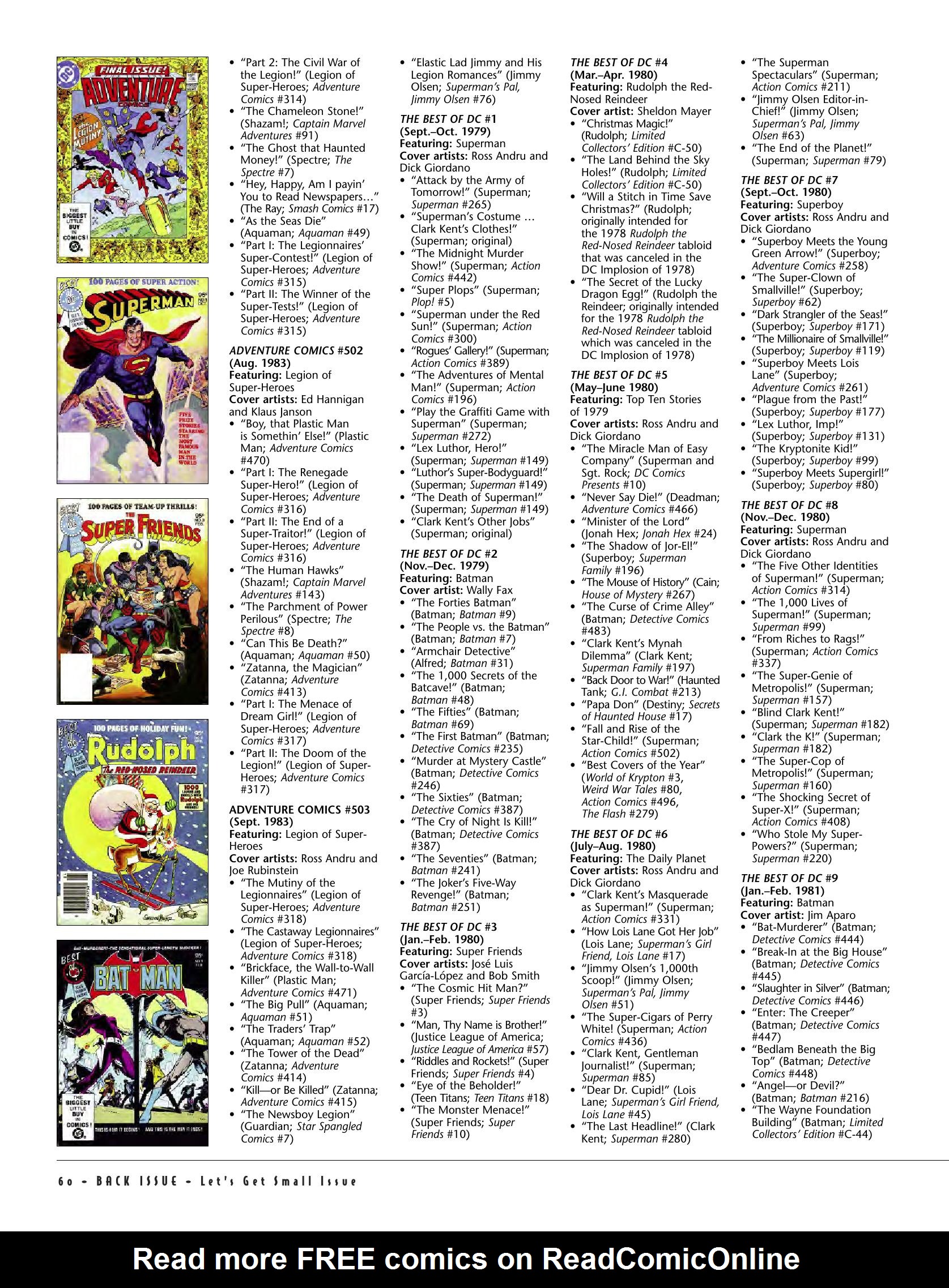 Read online Back Issue comic -  Issue #76 - 62