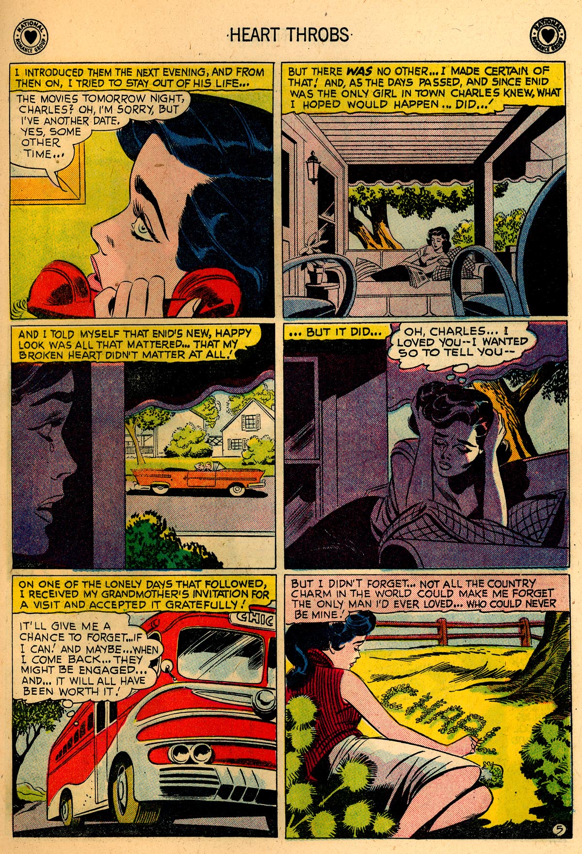 Read online Heart Throbs comic -  Issue #60 - 15
