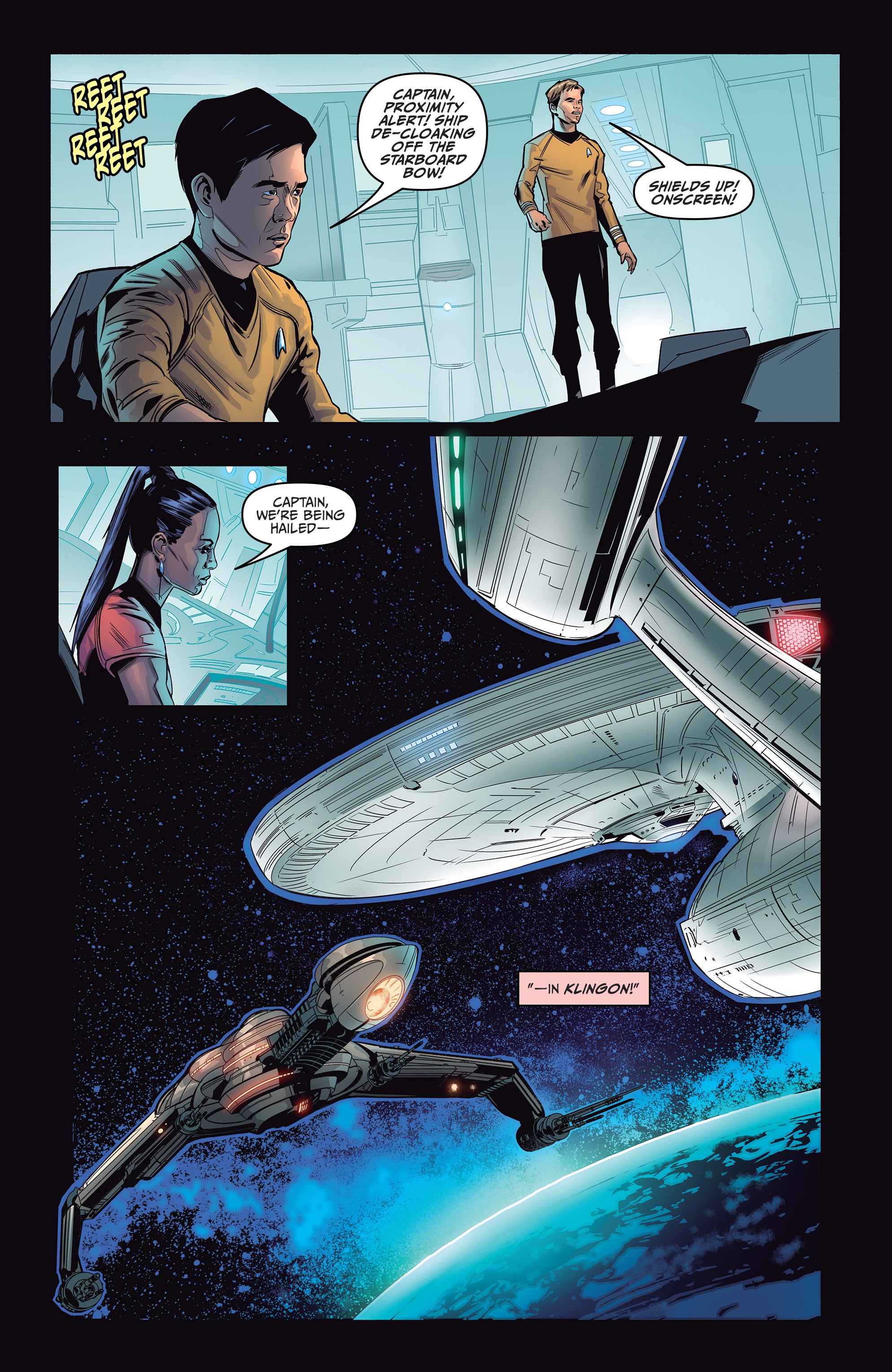 Read online Star Trek/Green Lantern (2015) comic -  Issue #1 - 14