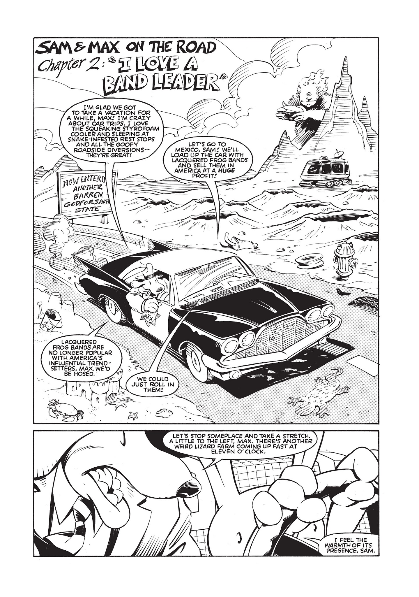 Read online Sam & Max Surfin' The Highway comic -  Issue # TPB - 55