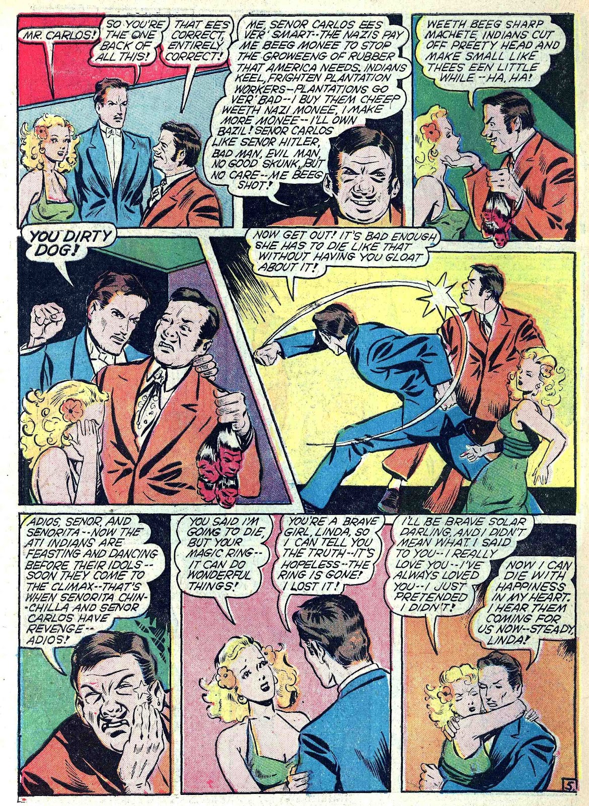 Captain Aero Comics issue 5 - Page 58