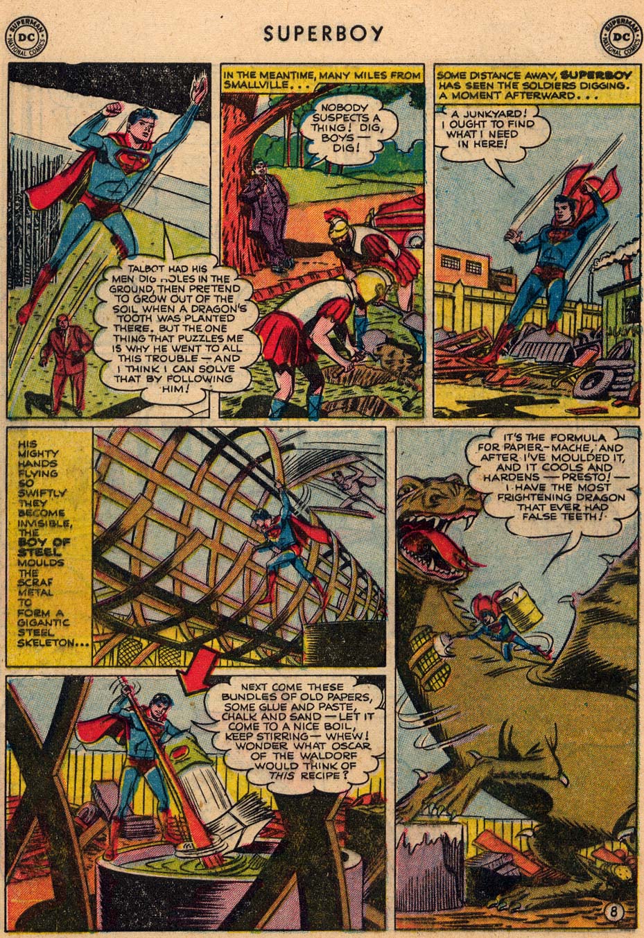 Read online Superboy (1949) comic -  Issue #20 - 35